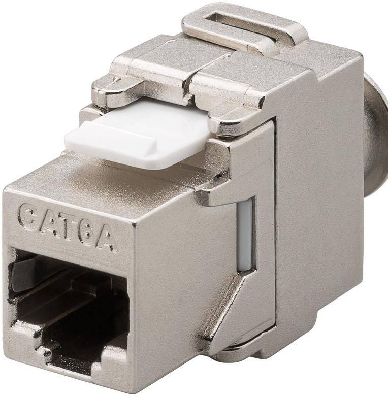 MicroConnect Keystone module CAT6a, STP RJ45 to IDC connectors Tested up to 500 MHz-0