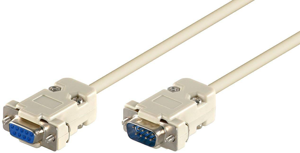 MicroConnect D-SUB/RS-232 - D-SUB/RS-232 10m DB9-DB9 M/F seriell / serial 1:1-0