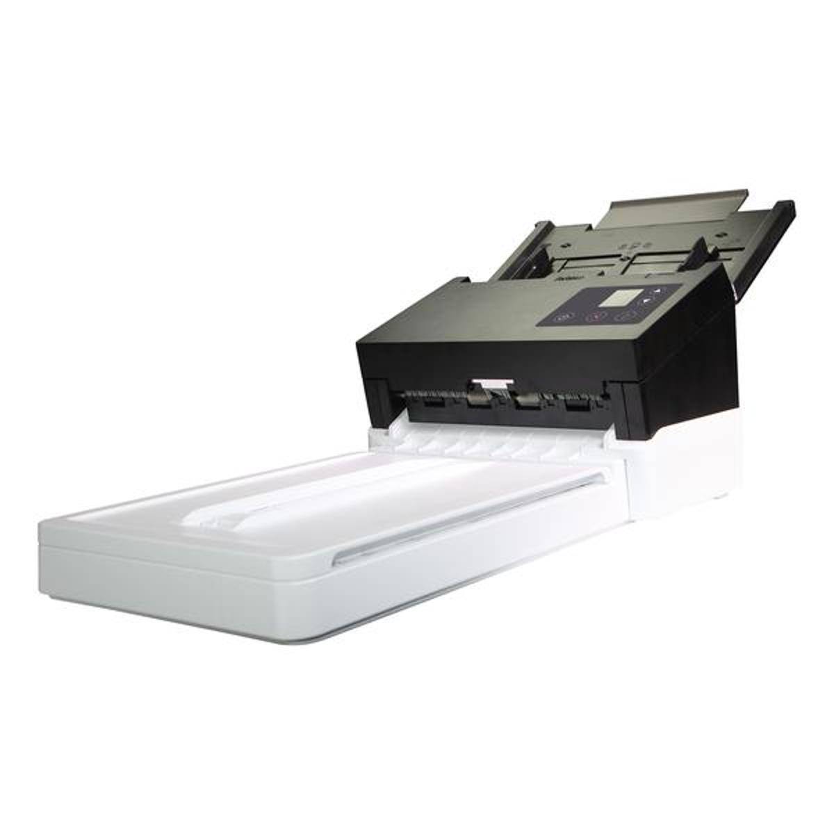 Avision AD370FN, A4 Duplex-Einzugscanner mit Flachbettscanner und LAN, inkl. UHG (10 EUR)-0
