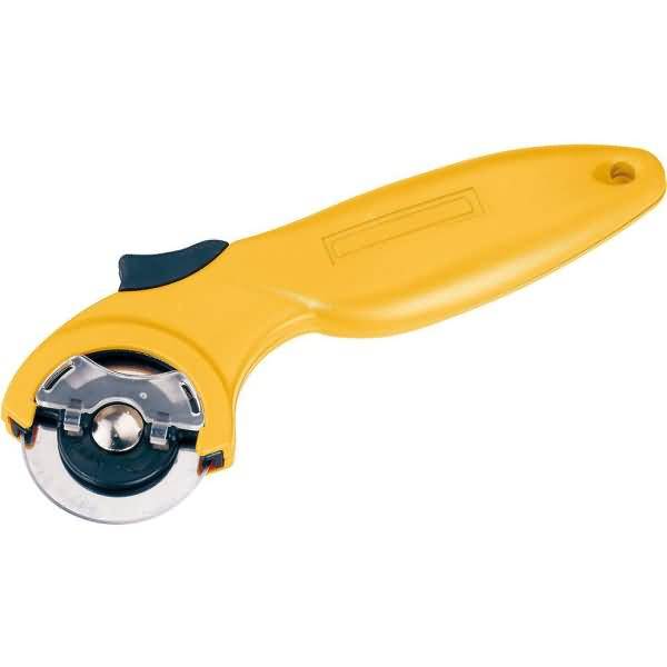 Rollmesser Klinge 45mm/165mm gelb-0