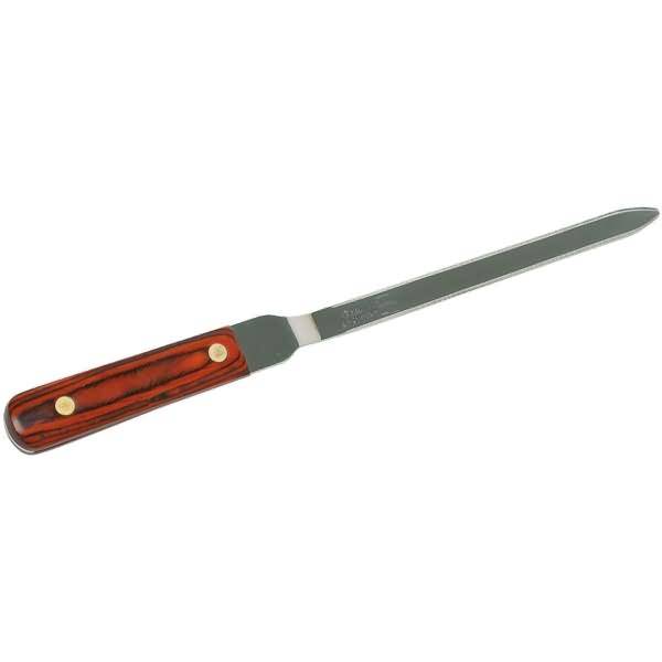 Brieföffner Klinge Edelstahl rostfrei Griff Holz 226mm silber/braun-0
