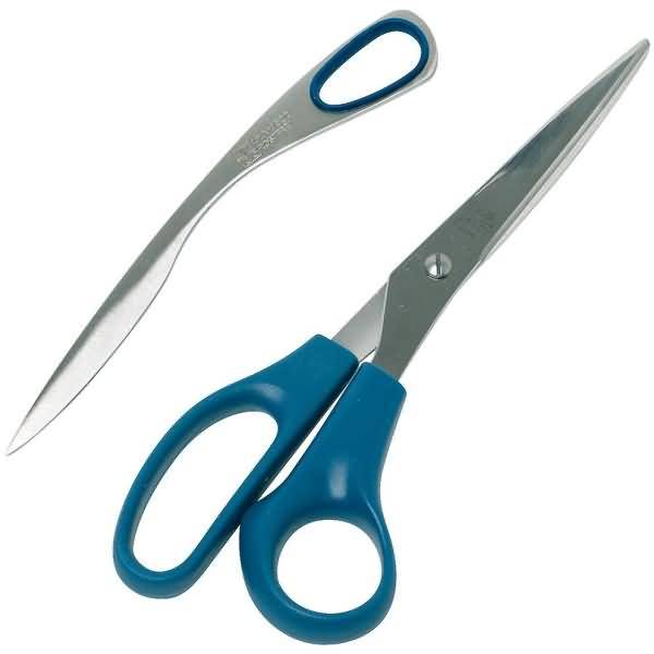 Brieföffner-Set Brieföffner 1500 und Schere 1408 silber-0