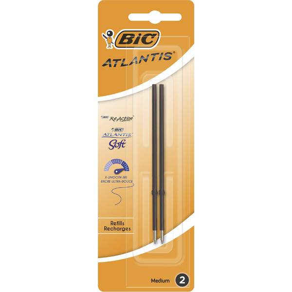 BIC Kugelschreibermine Easy Glide IS1197 8924101 0,4mm sw 2 St./Pack.