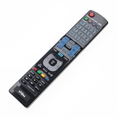 vhbw Fernbedienung kompatibel mit LG 26LV551U-ZD | 37LK450U, 42LW450U, 42LW451C, 37LV450U, 42LK450U, 42LK455C Fernseher-0