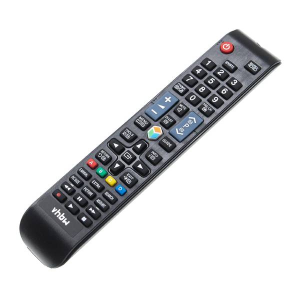 vhbw Fernbedienung kompatibel mit Samsung UE32J6300AK | UE32J6250SU, UE32J5550SU, UA65JU6400W, UE32J5505AKXXE Fernseher