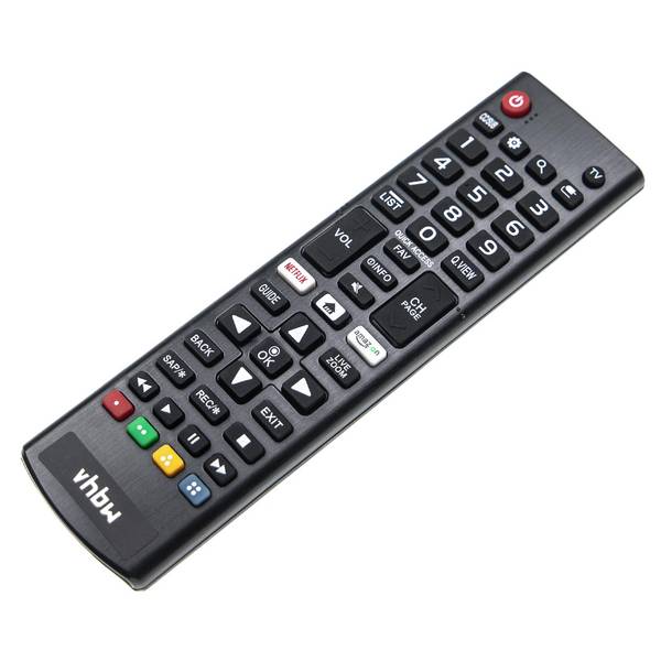 vhbw Fernbedienung kompatibel mit LG TV 55UK6300PLB | 75UK6500PLA, 65UK6500PLA, 65UK6300PLB, 55UK6500PLA -