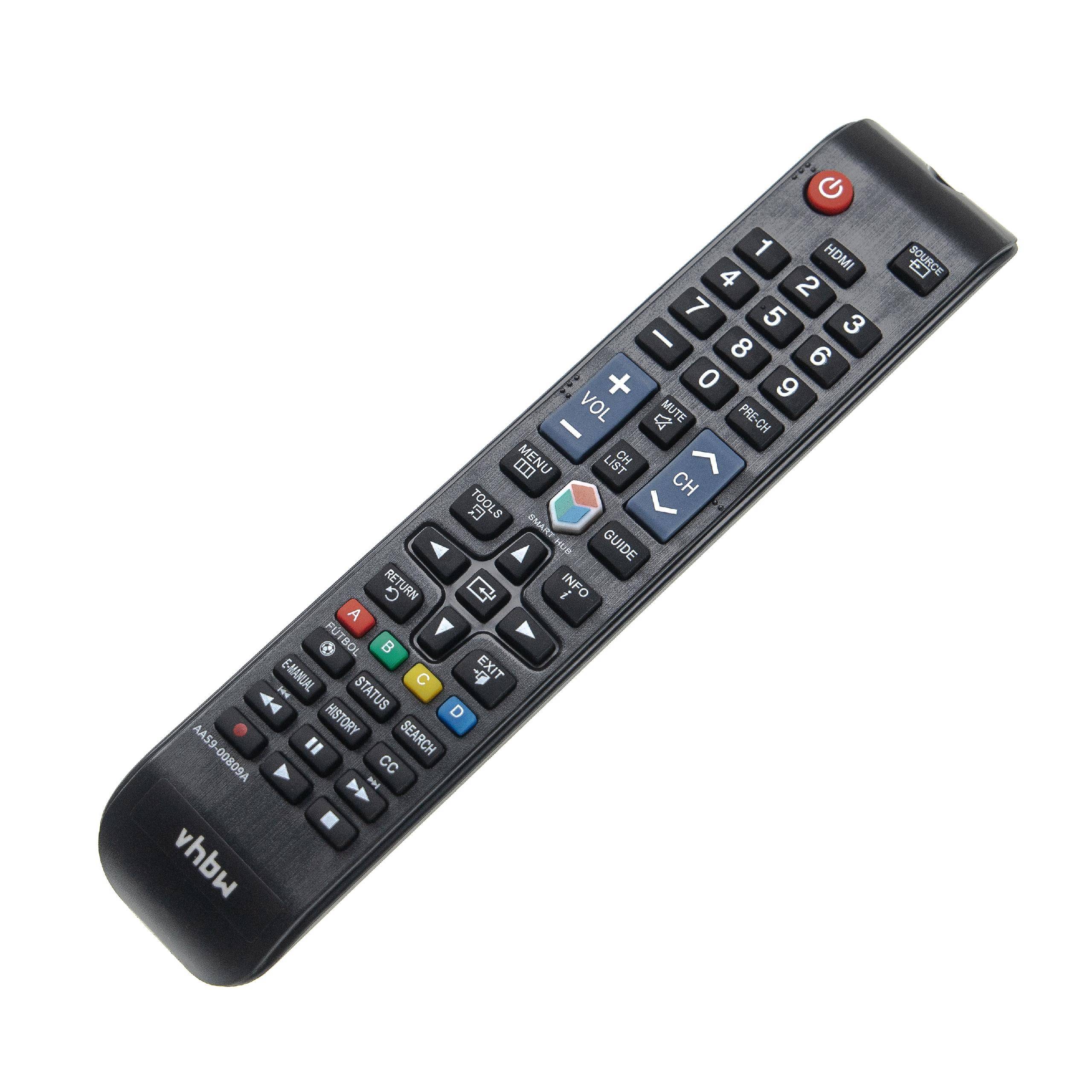 vhbw Fernbedienung kompatibel mit Samsung UE50F6500 | UE50F6650, UE50F6640, UE50F6670, UE50F6740, UE50F6750 Fernseher-0