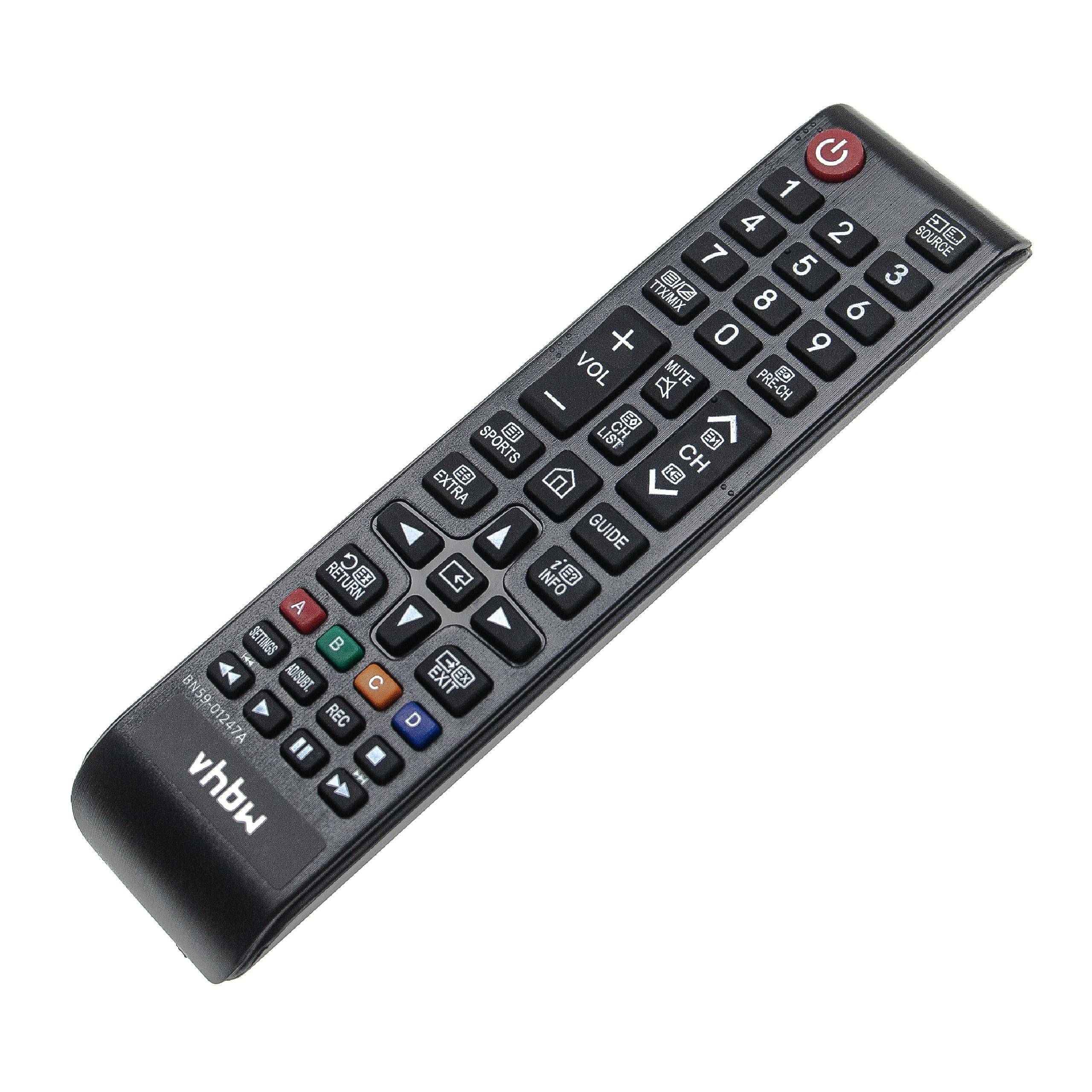 vhbw Fernbedienung kompatibel mit Samsung UA40KU6000WXXY | UA49K5500AWXXY, UA49K5500AW, UA43KU7000WXXY, UA43KU7000W --0