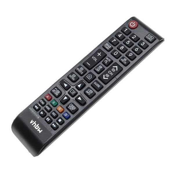 vhbw Fernbedienung kompatibel mit Samsung UA65KU7000W | UA65KU6000WXXY, UA65KU6000W, UA65KS9500WXXY, UA65KS9500W -