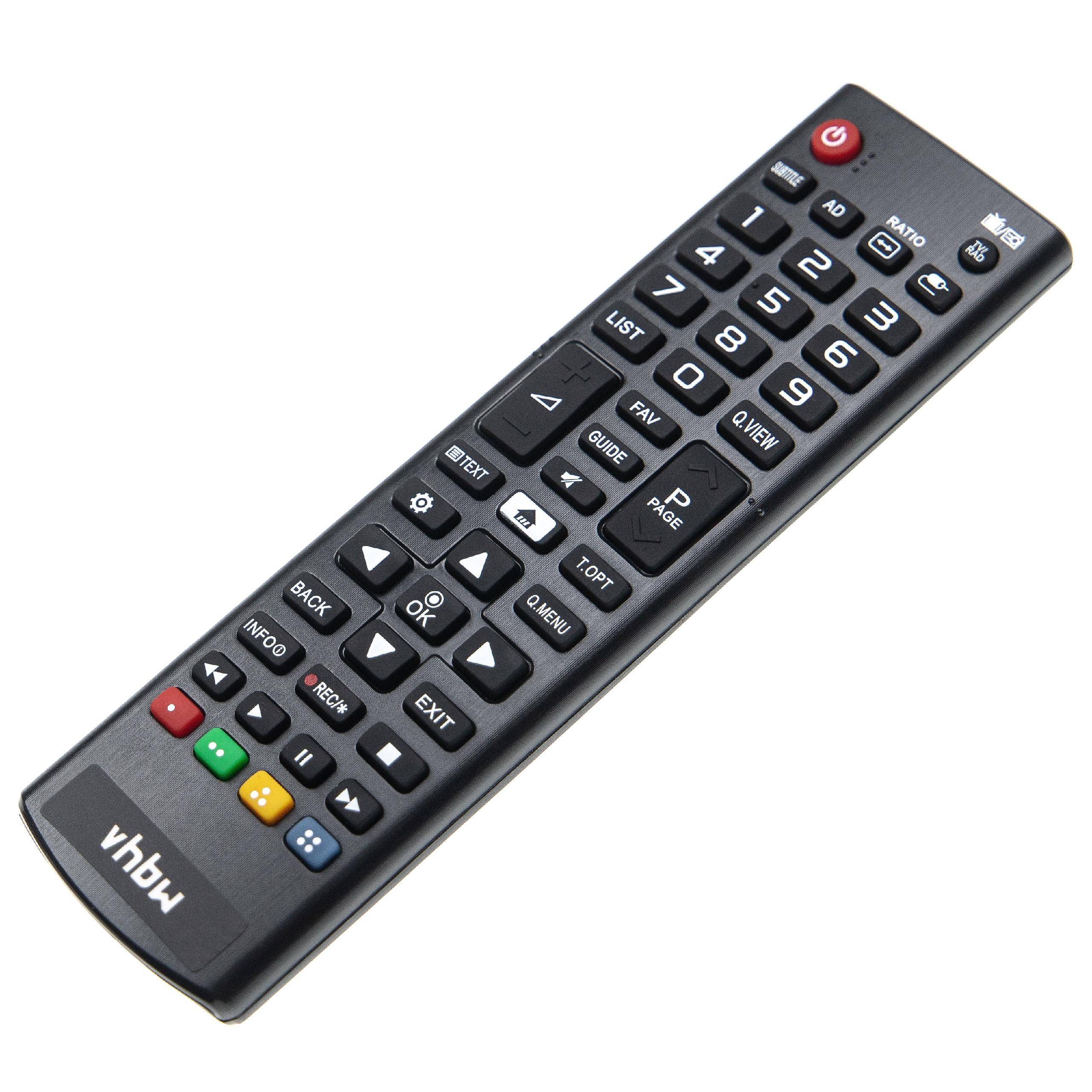 vhbw Fernbedienung Ersatz für LG AKB74475490 für Fernseher | TV - Ersatzfernbedienung-0