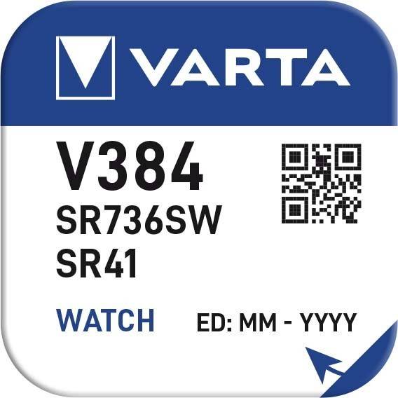 10 Stk. Varta Cons.Varta Uhren-Batterie V 384 Stk-1