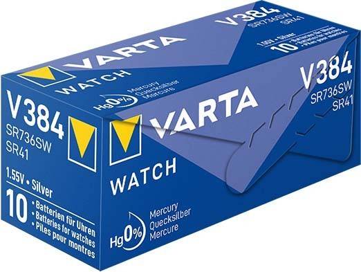 10 Stk. Varta Cons.Varta Uhren-Batterie V 384 Stk-2