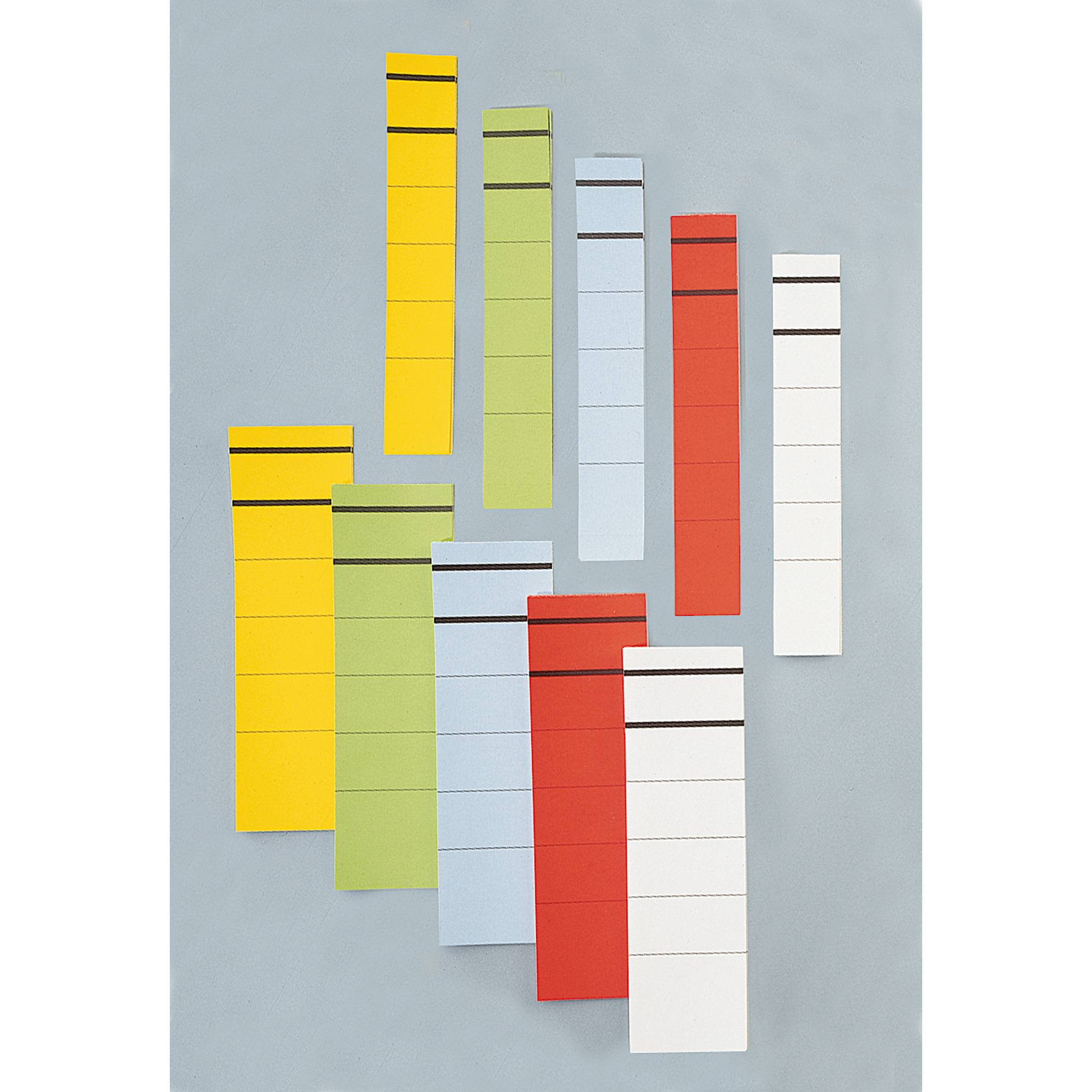 Ordneretikett schmal/lang sk Papier weiß 10 St./Pack. - Artikel: 120004201-1