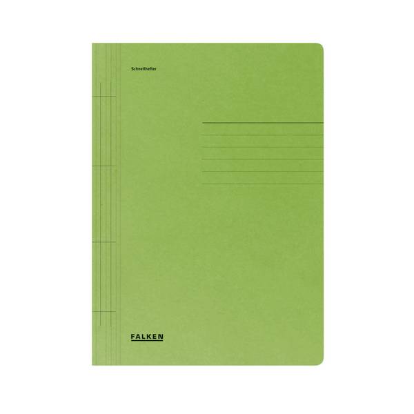 Schnellhefter A4 250g/m² Manila-RC-Karton grün - Artikel: 125007760