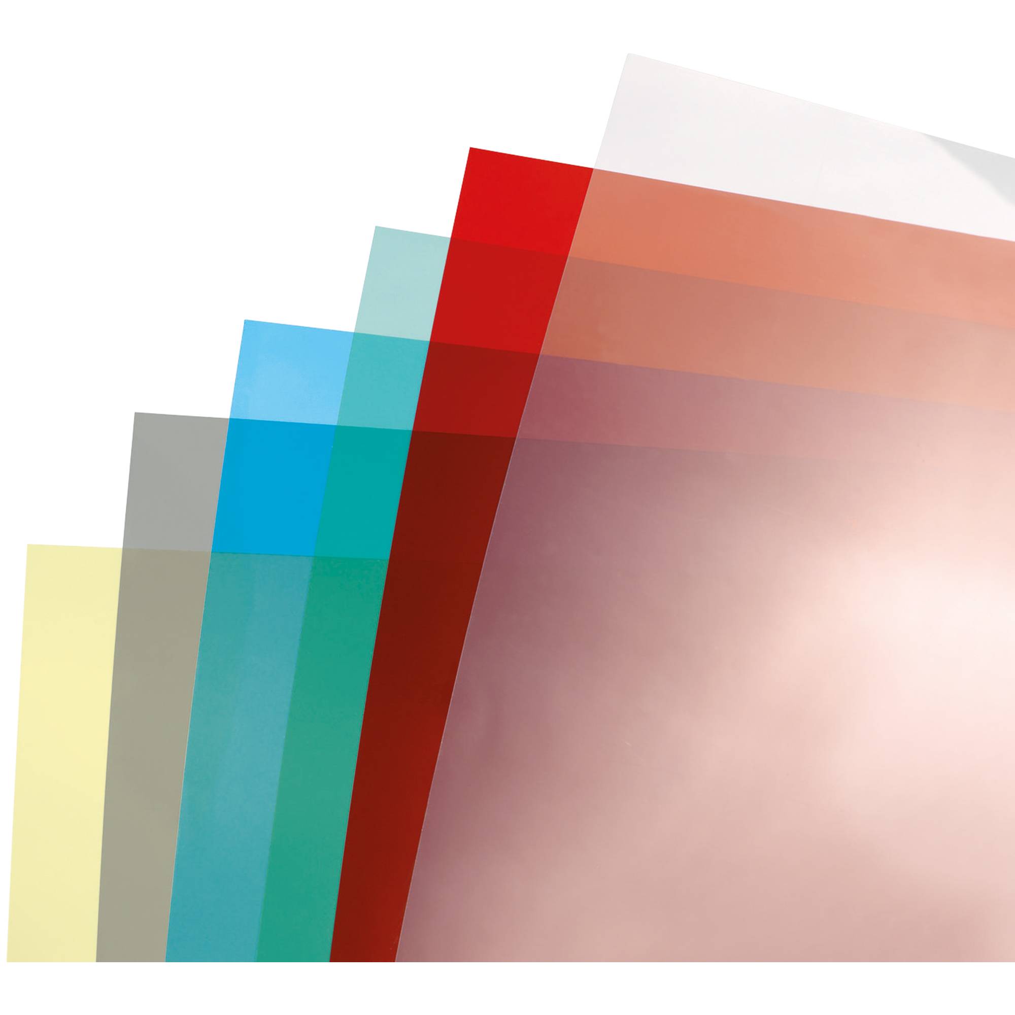 Klarsichtfolie DIN A4 180my PVC klar 100 St./Pack.-2