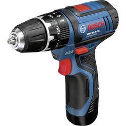 Aku příklepová vrtačka Bosch Professional GSB 10,8-2-LI 06019B6906, 12 V, 2 Ah, Li-Ion akumulátor