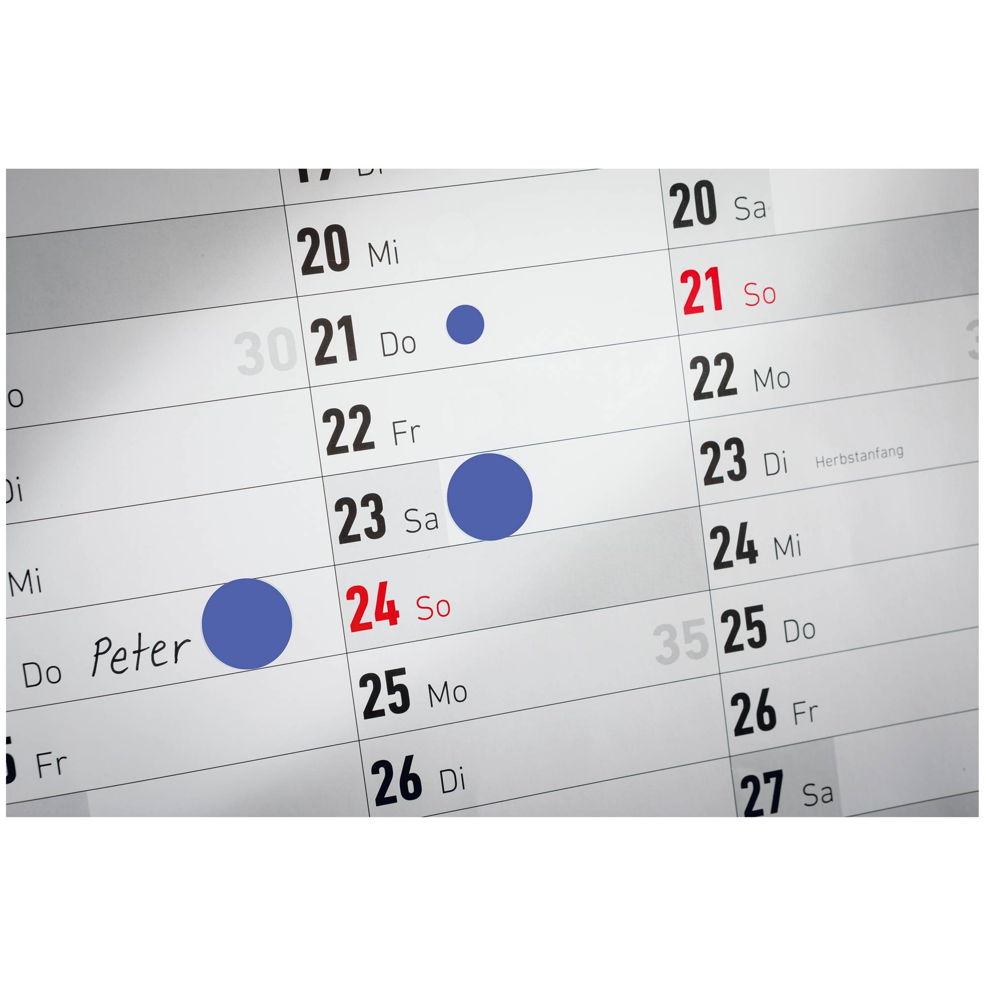 Avery Zweckform Markierungspunkt 3857 19mm blau 250 St./Pack. - Artikel: 129011250-1