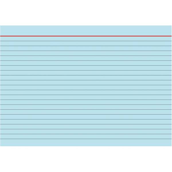 BRUNNEN Karteikarte 102250130 DIN A5 liniert bl 100 St./Pack. - Artikel: 145000350