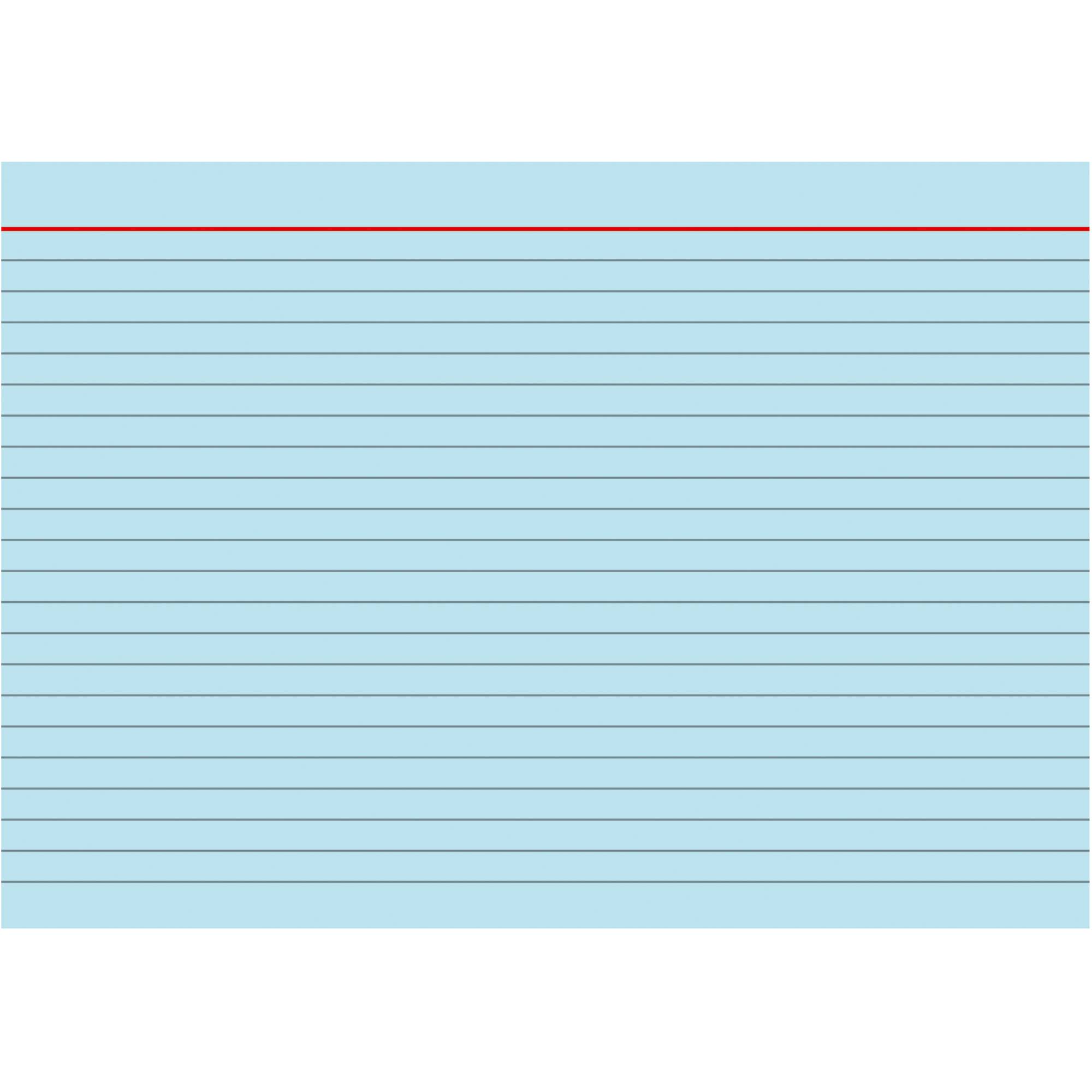 BRUNNEN Karteikarte 102250130 DIN A5 liniert bl 100 St./Pack. - Artikel: 145000350-0