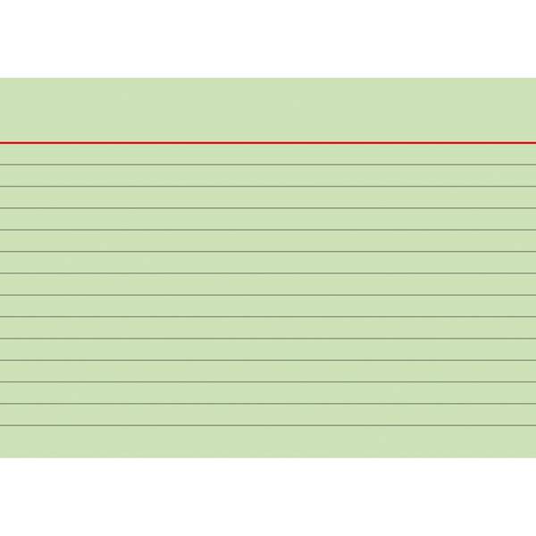 BRUNNEN Karteikarte 102260150 DIN A6 liniert gn 100 St./Pack. - Artikel: 145000460