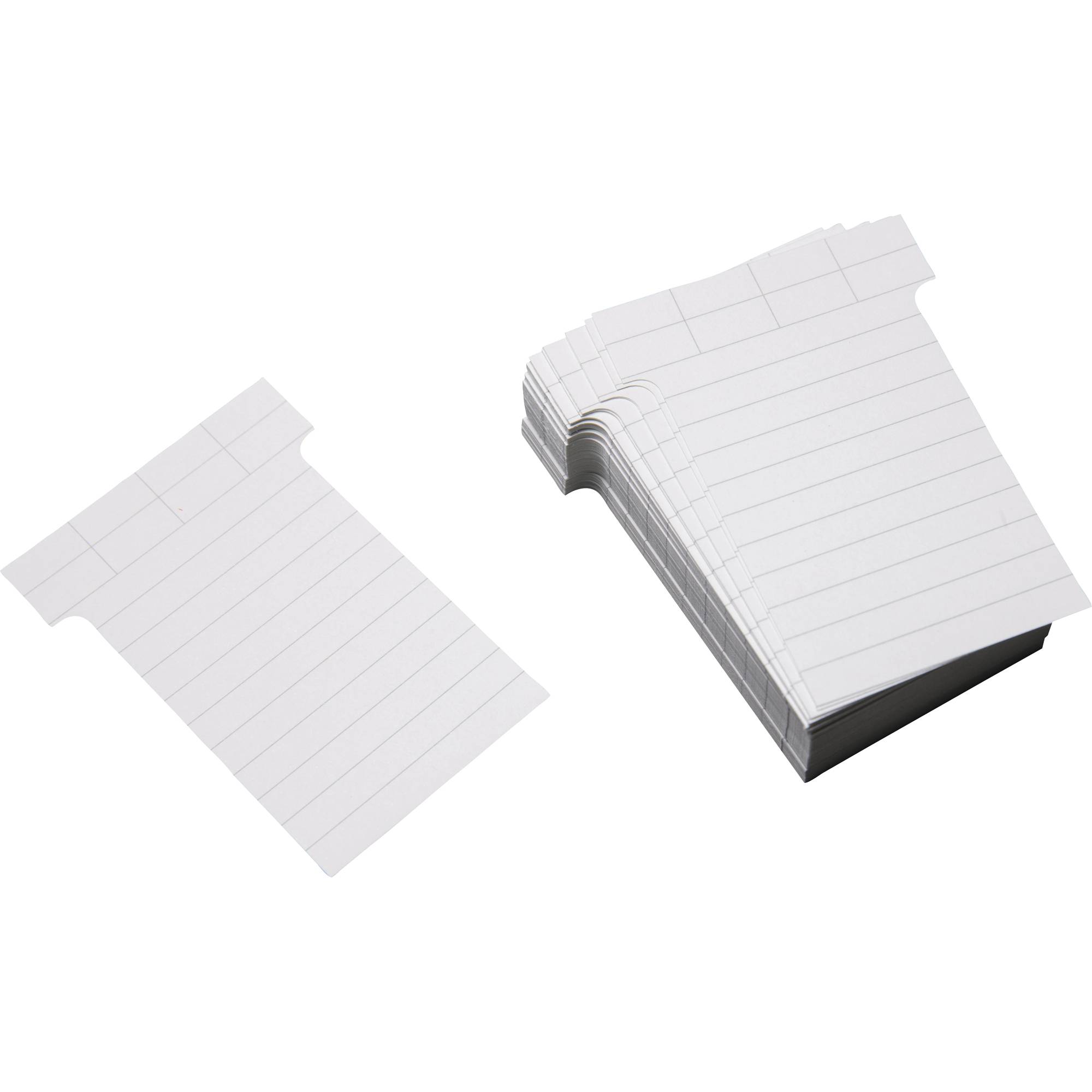 T-Karte 60x85mm weiß 100 St./Pack.-1