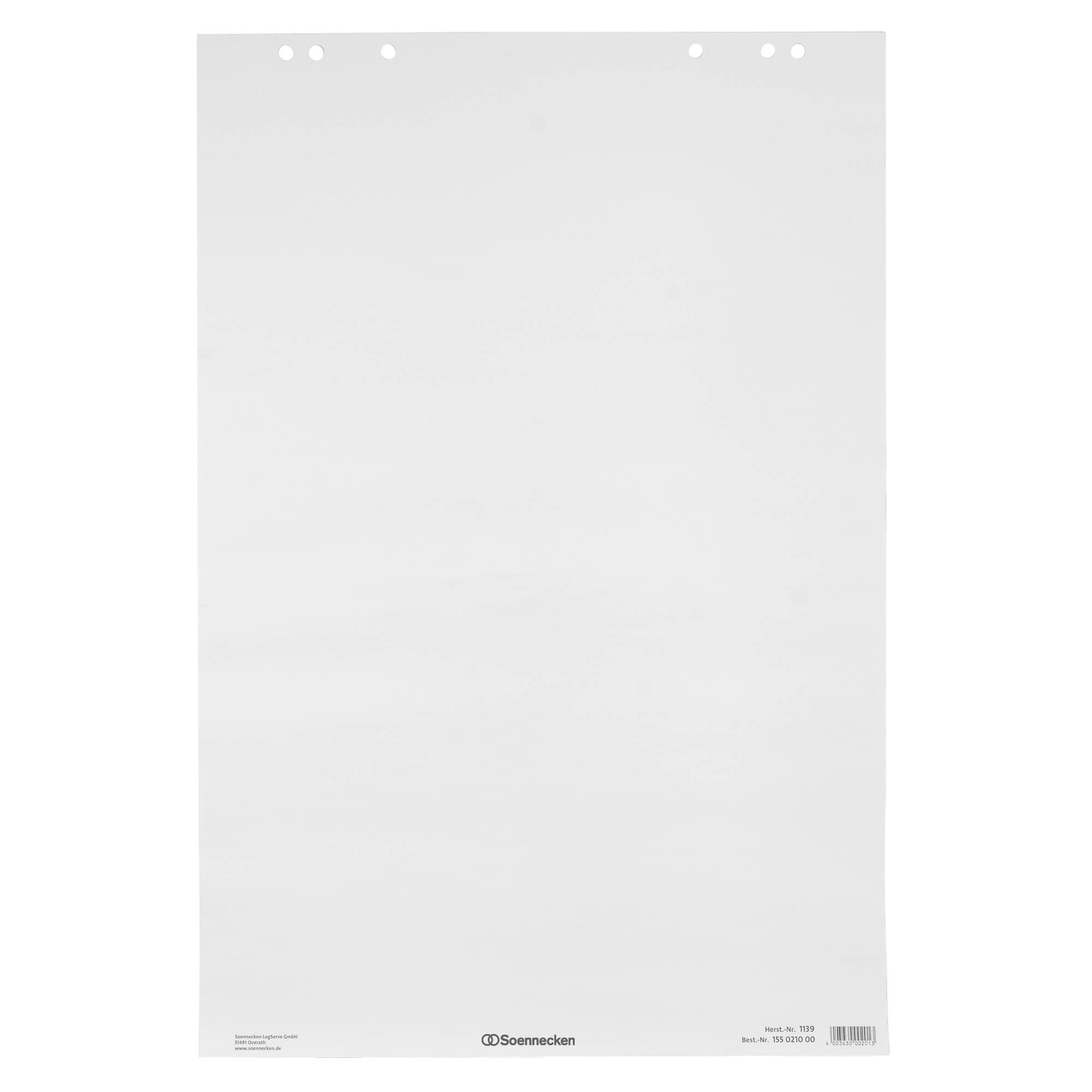 Flipchartblock 68x99cm 20Bl. blanko 5 St./Pack.-1