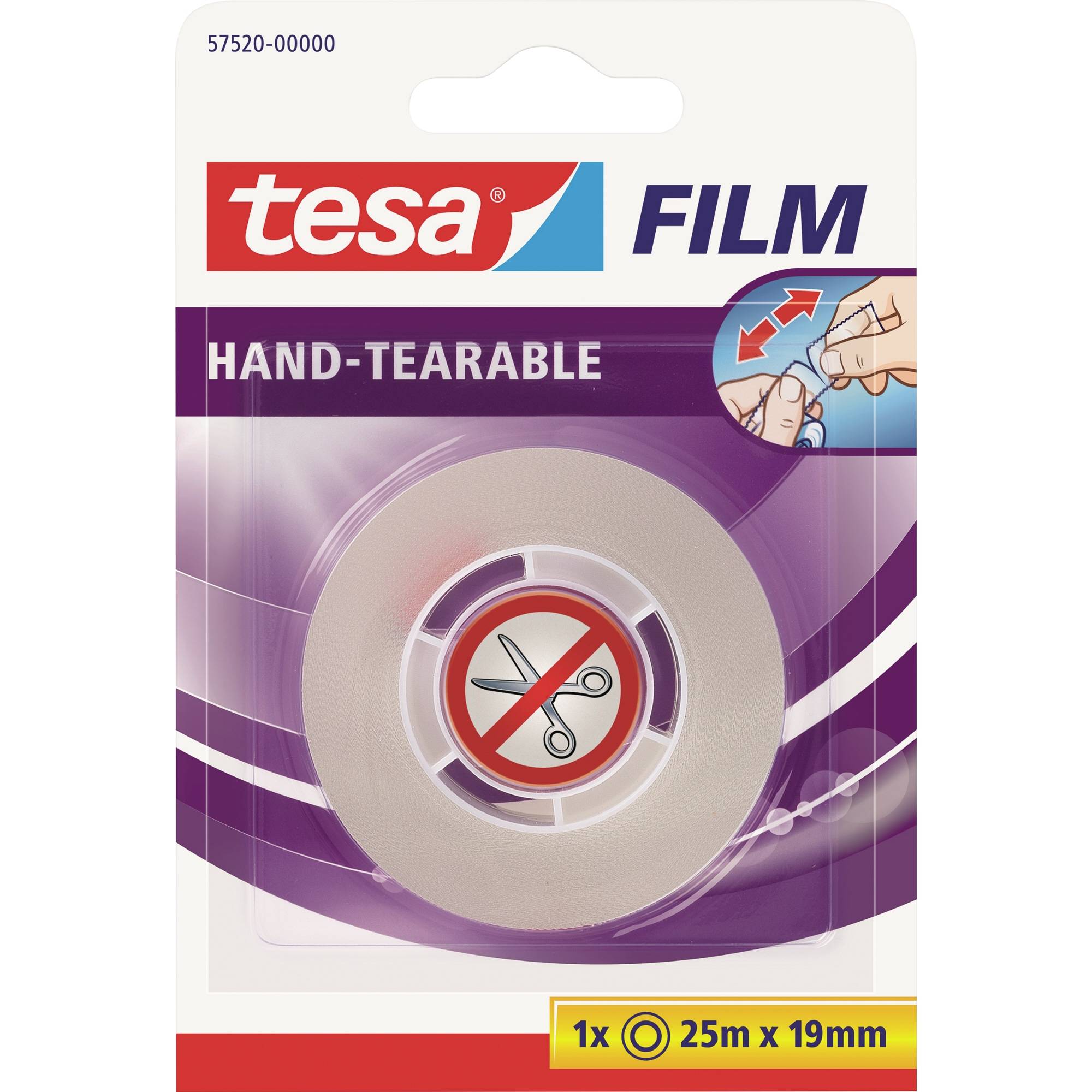 tesa Klebefilm 57520-00000 25mx19mm transparent - Artikel: 164229100-3