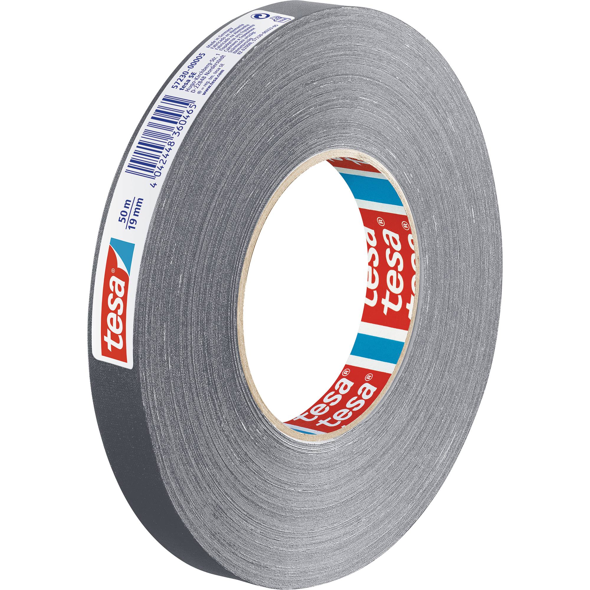 tesa Gewebeband 57230-00005 19mmx50m grau - Artikel: 164206280-2