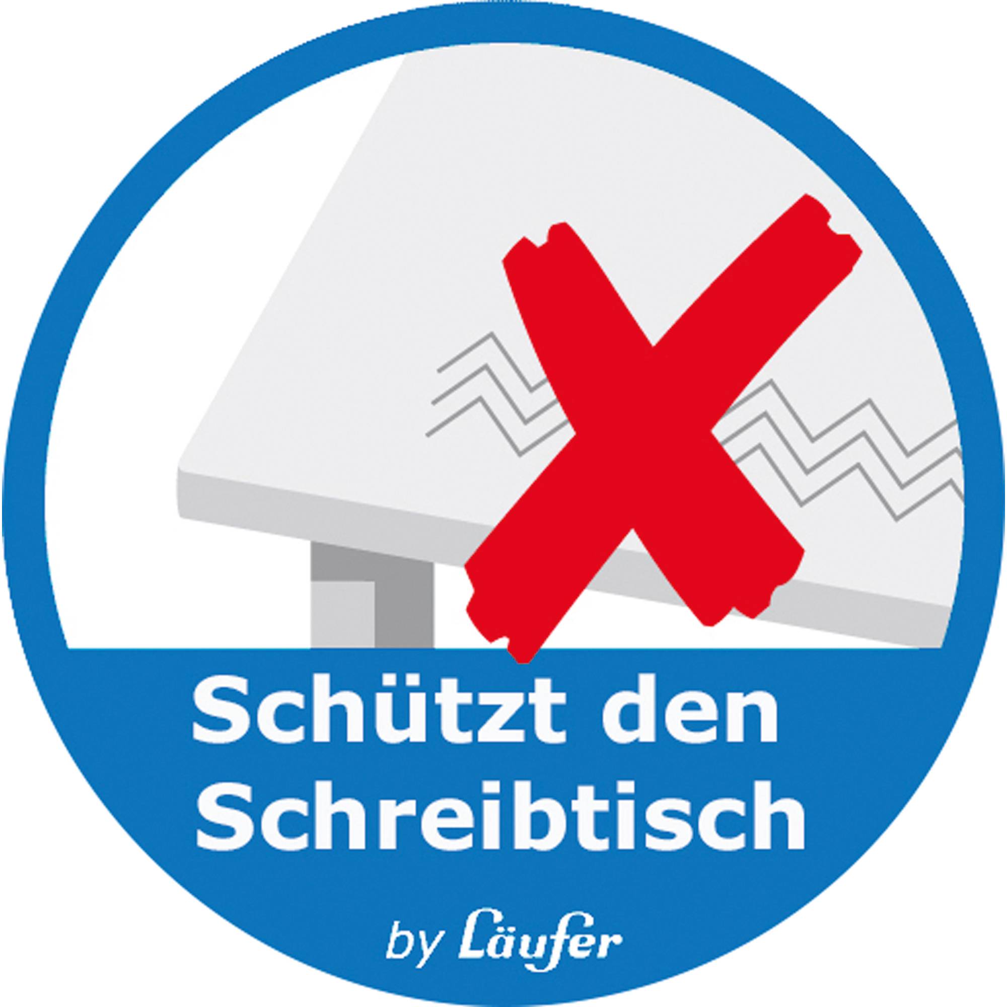 Schreibunterlage Durella Soft 50x65cm schwarz - Artikel: 170215190-3