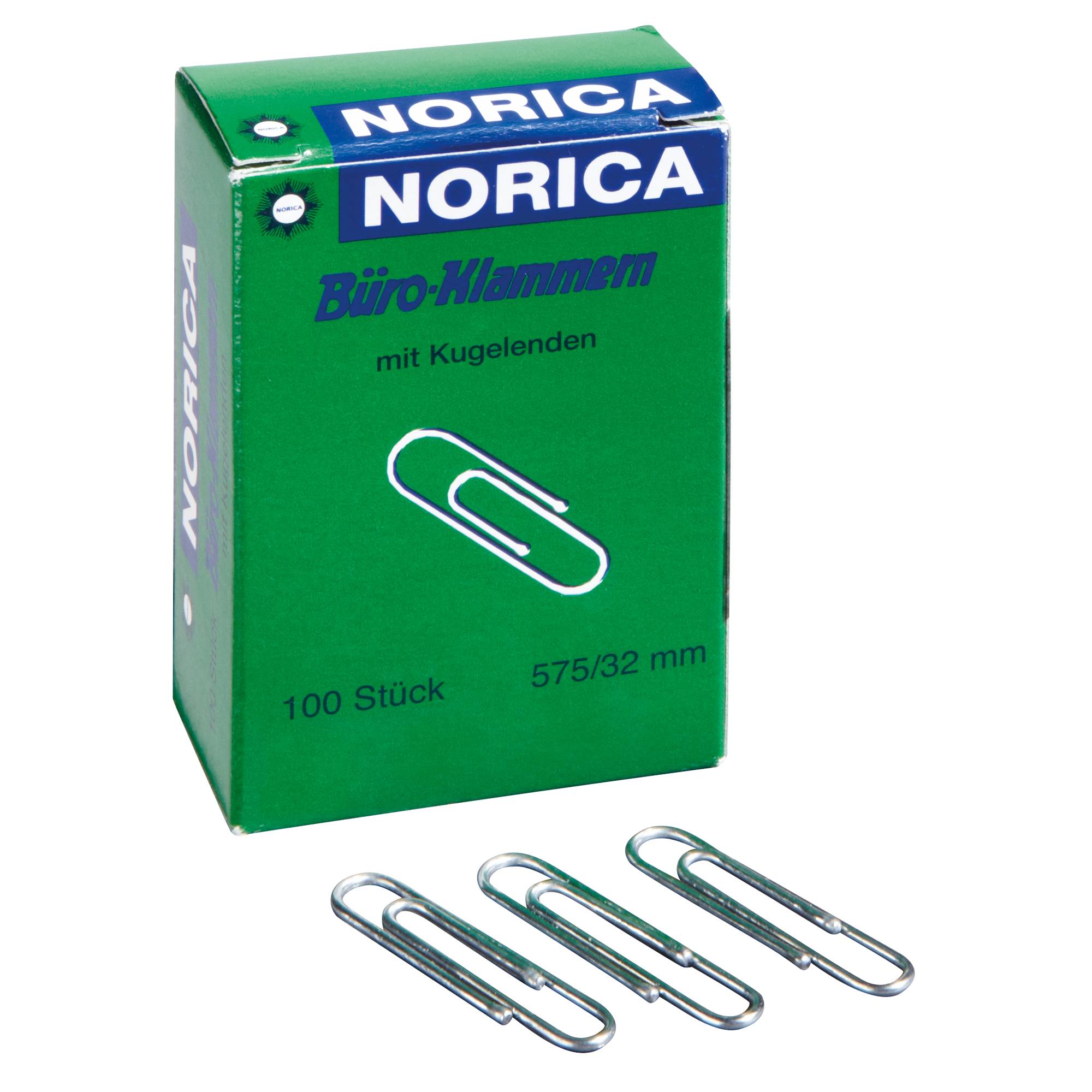 NORICA Briefklammer 2225 32mm verzinkt 100 St./Pack. - Artikel: 176039994-0