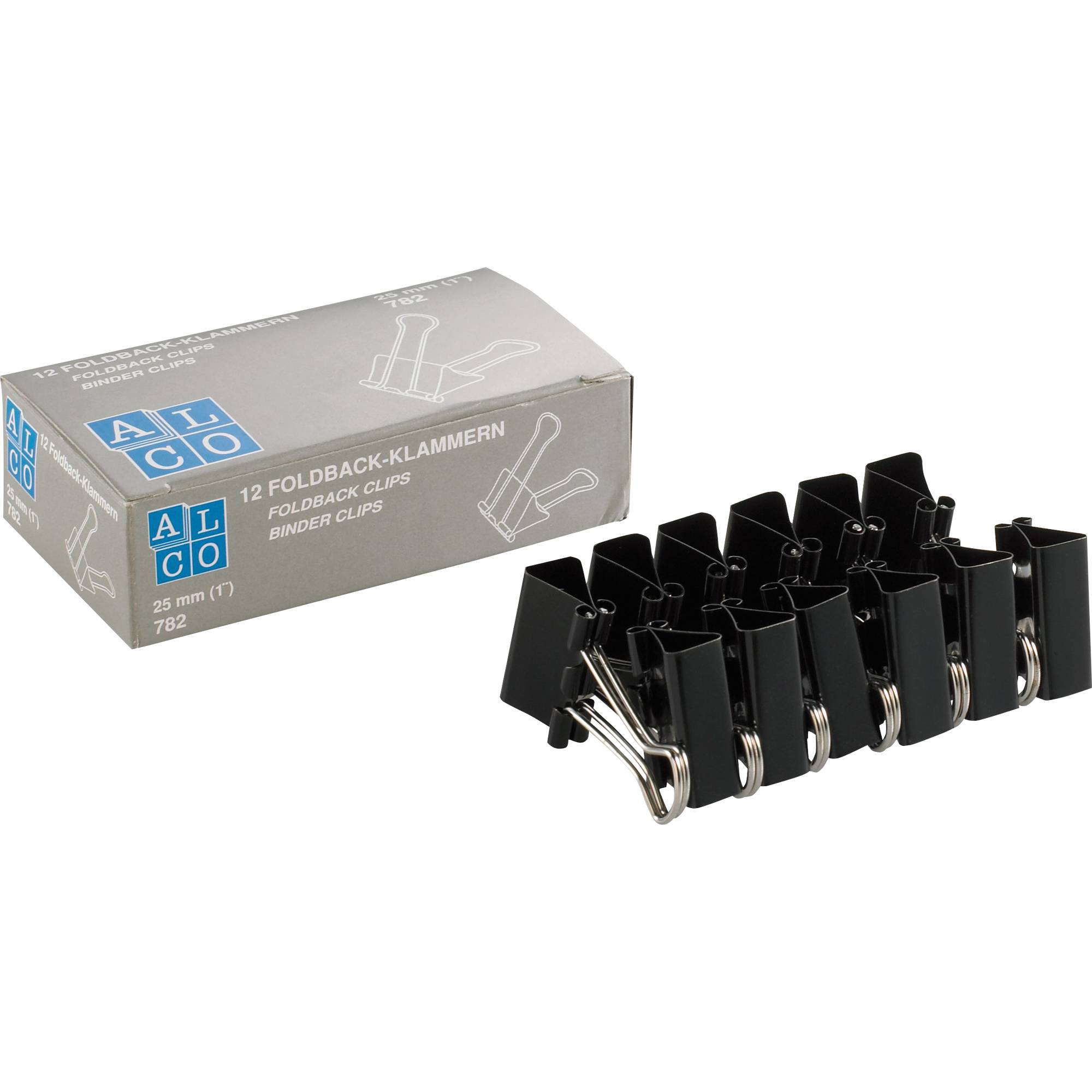 ALCO Foldbackklammer 782S11 Klemmweite 9 mm schwarz-3