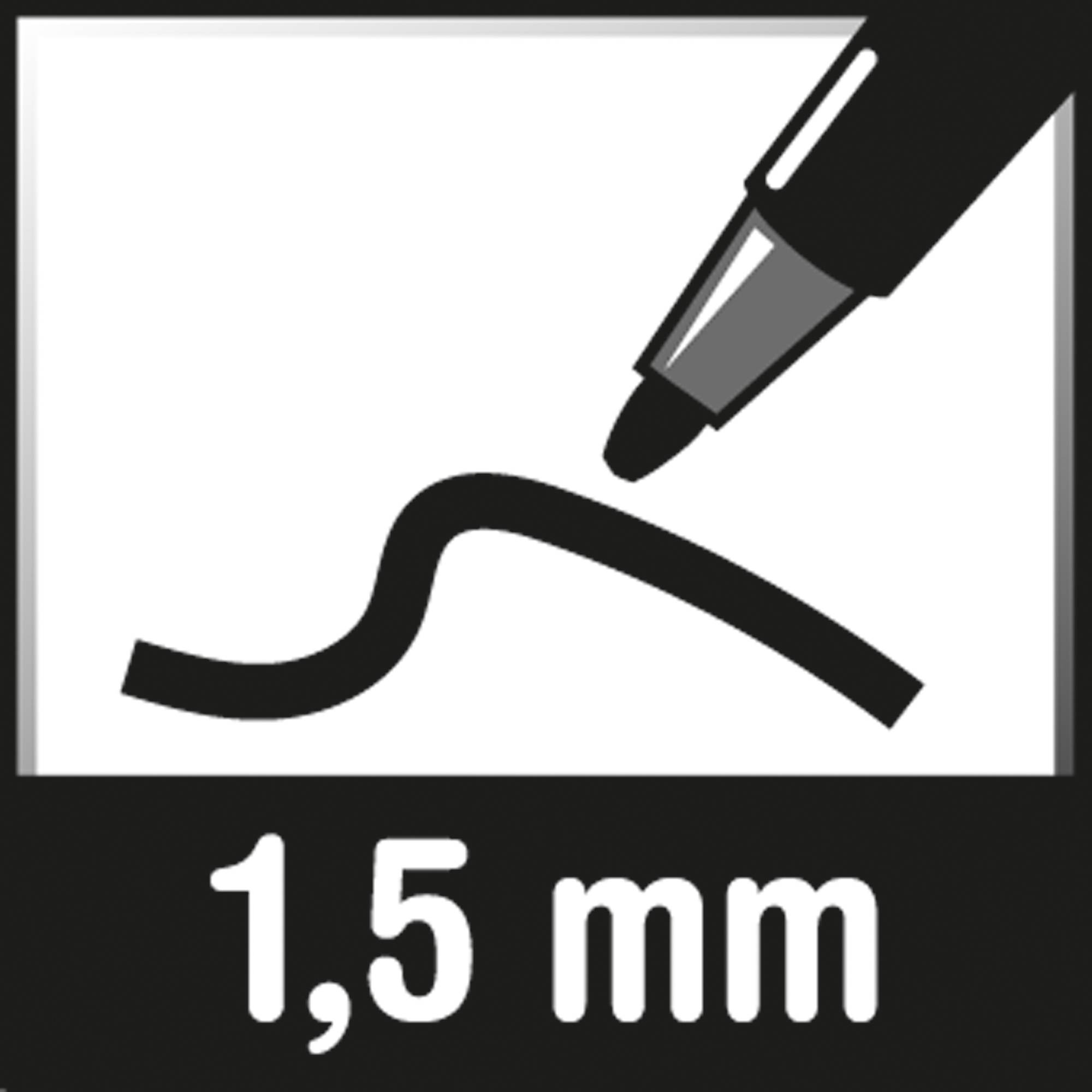 GENIE Geldscheinprüfstift Quicktester 11794 blau/gelb - Artikel: 178000200-1