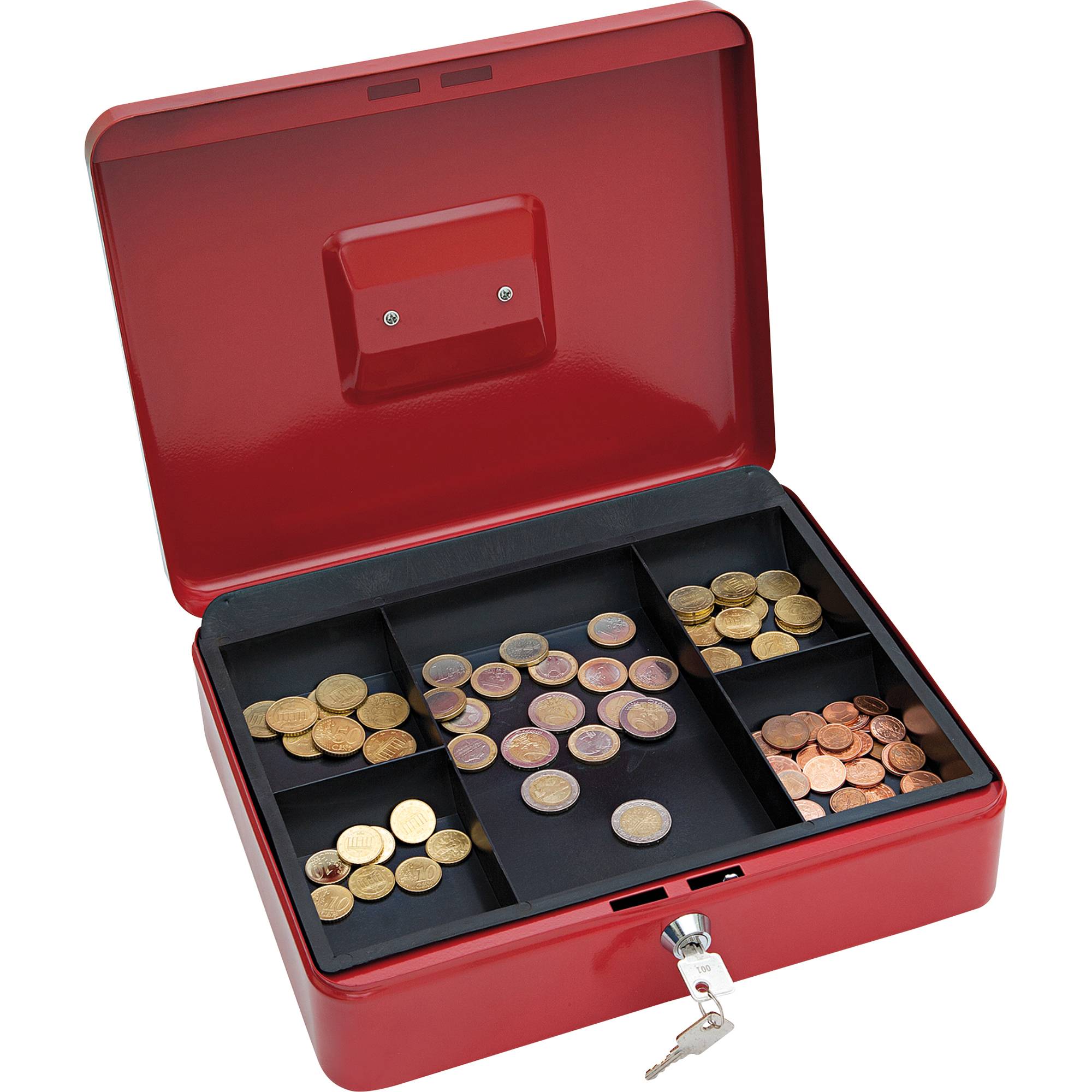 WEDO Geldkassette 145402X 30x24x9cm Größe 4 rot - Artikel: 178001130-0