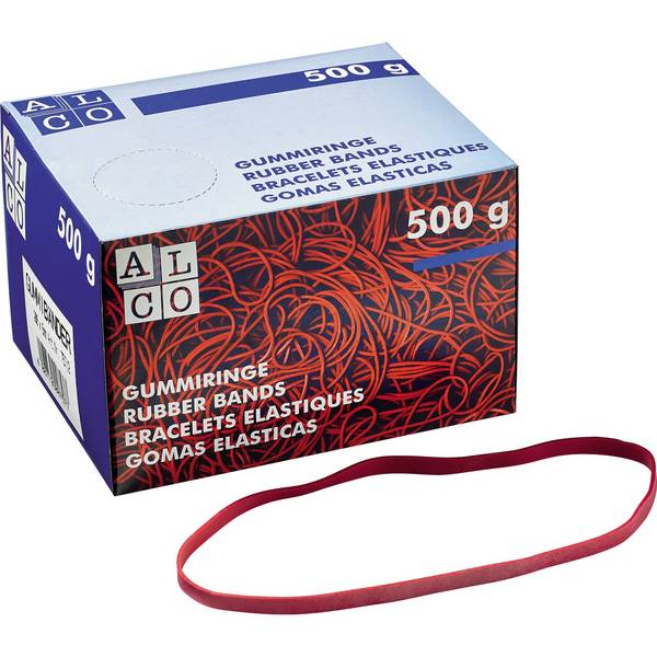 ALCO Gummiband 757/2 6x200mm rot 500g/Pack. - Artikel: 176001930