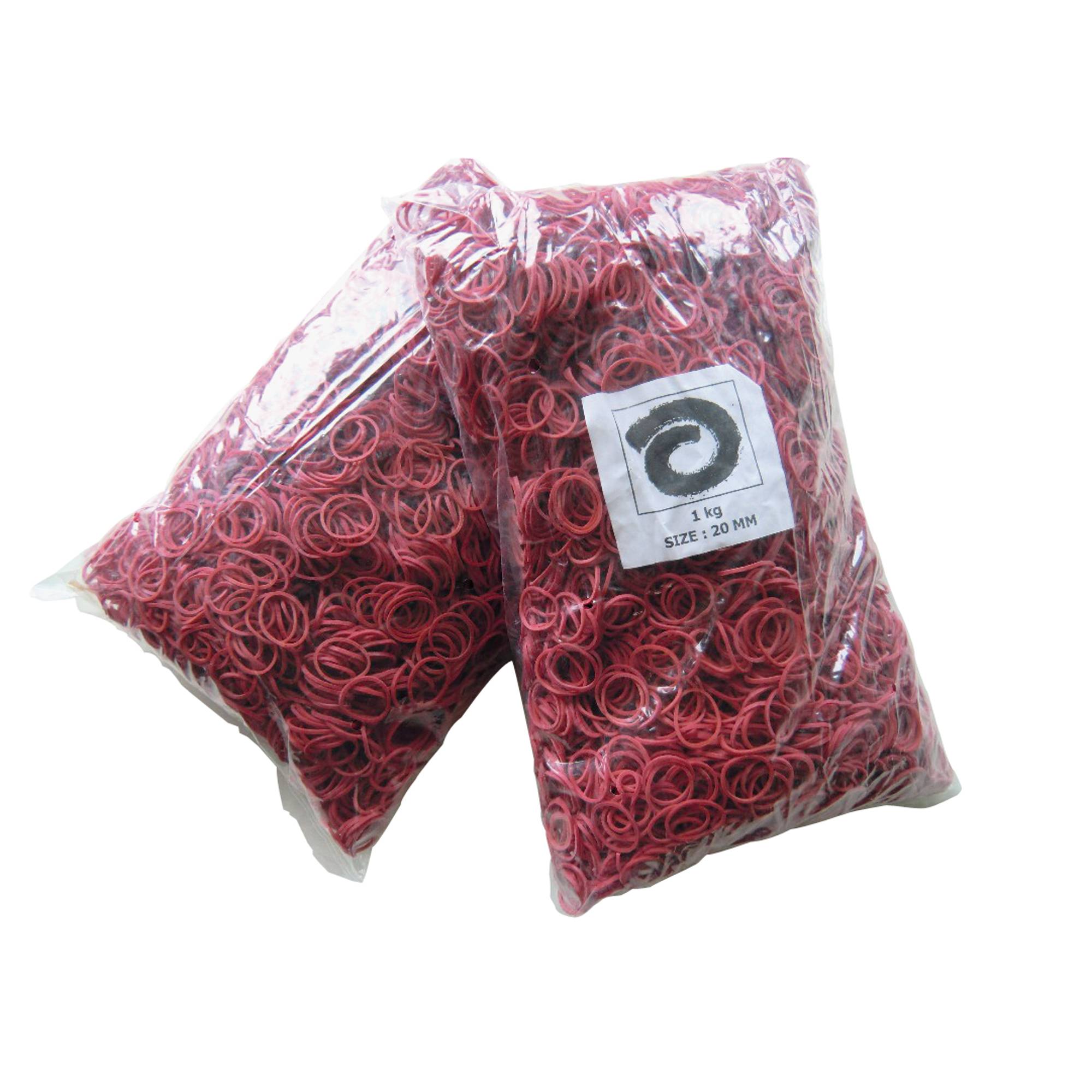 WIHEDÜ Gummiring 500.016 20mm rot 1.000g - Artikel: 176035130-1