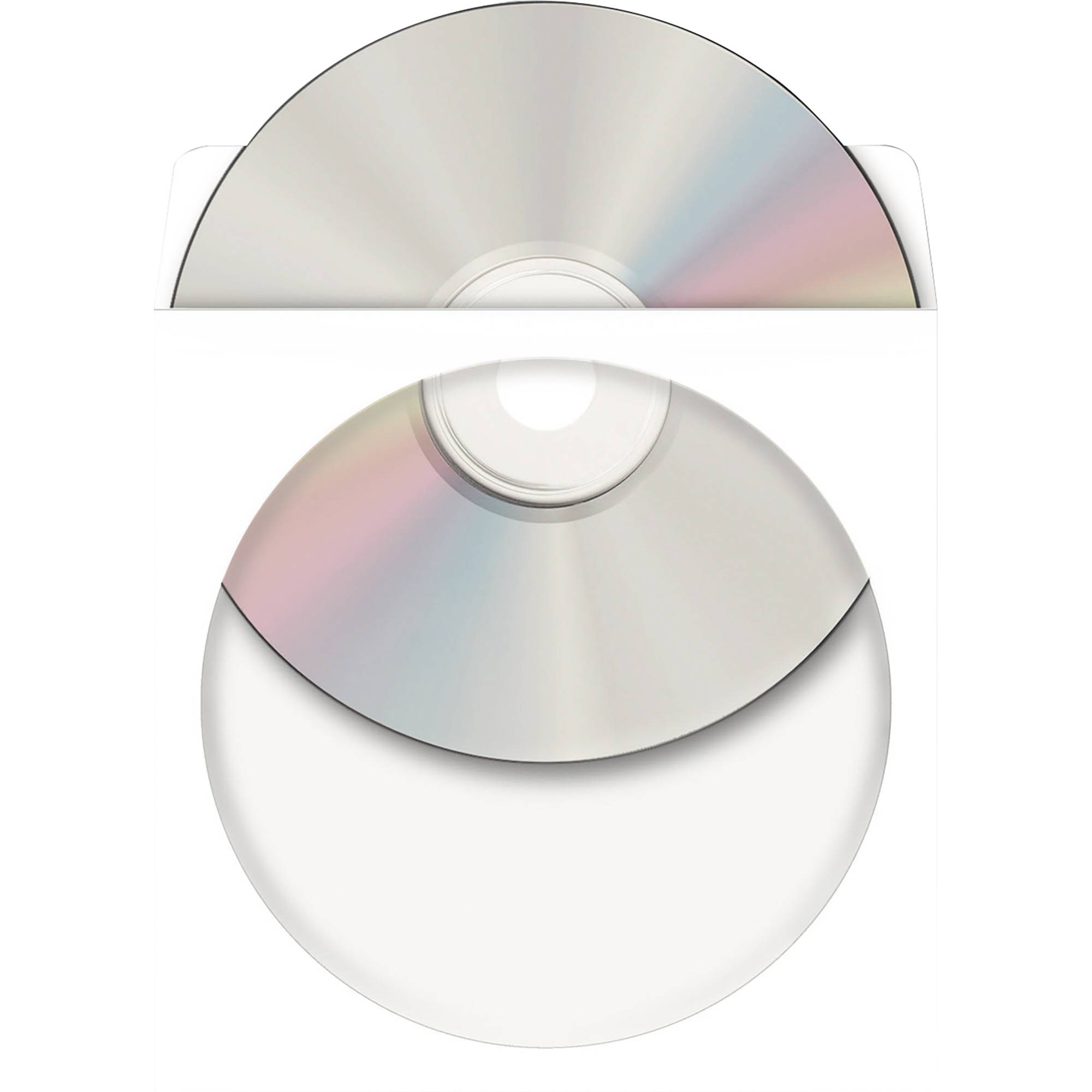 Herma CD Hülle 1140 1 CD/DVD/Blu-Ray Weiß Papier 100 St.-2