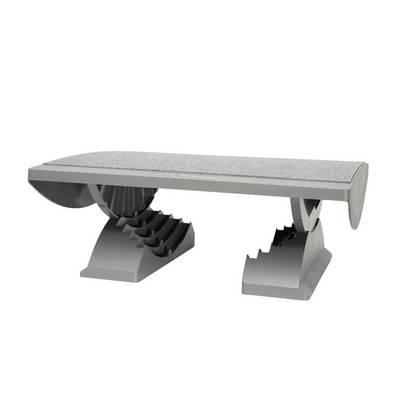 Maul 9022585 Komfortabel Fußstütze (B x H x T) 450 x 220 x 390 mm ergonomisch, höhenverstellbar, neigungsverstellbar, mi-2