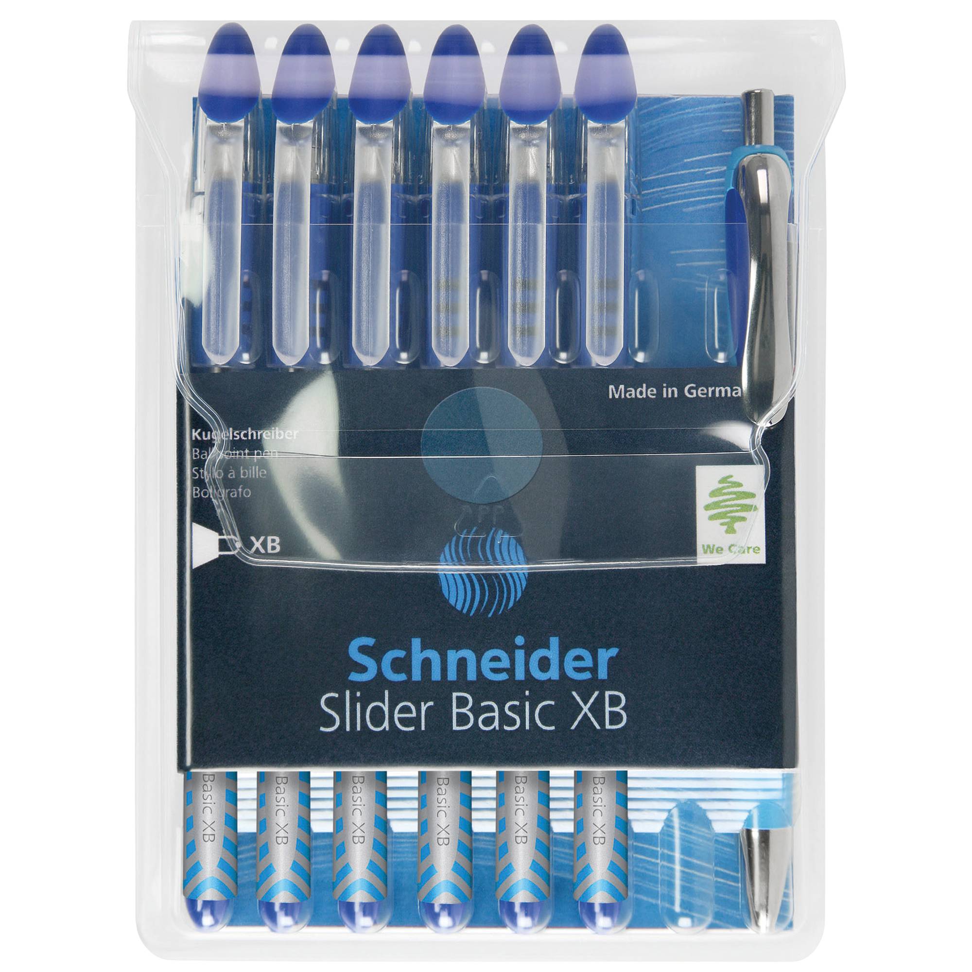 Schneider Kugelschreiber Slider XB 50-151277 blau 6 St./Pack. - Artikel: 302206650-2