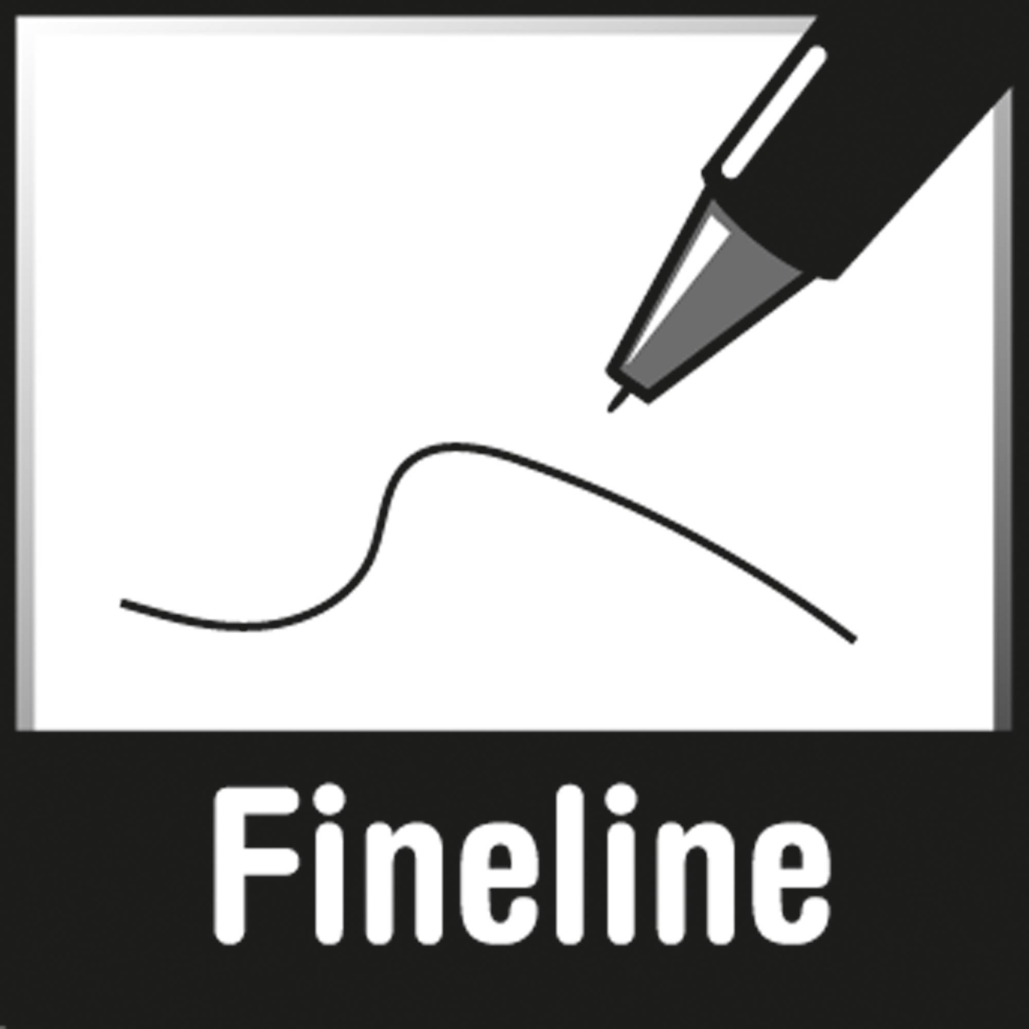 Fineliner point 0,4mm farbig sortiert 10 St./Pack.-1