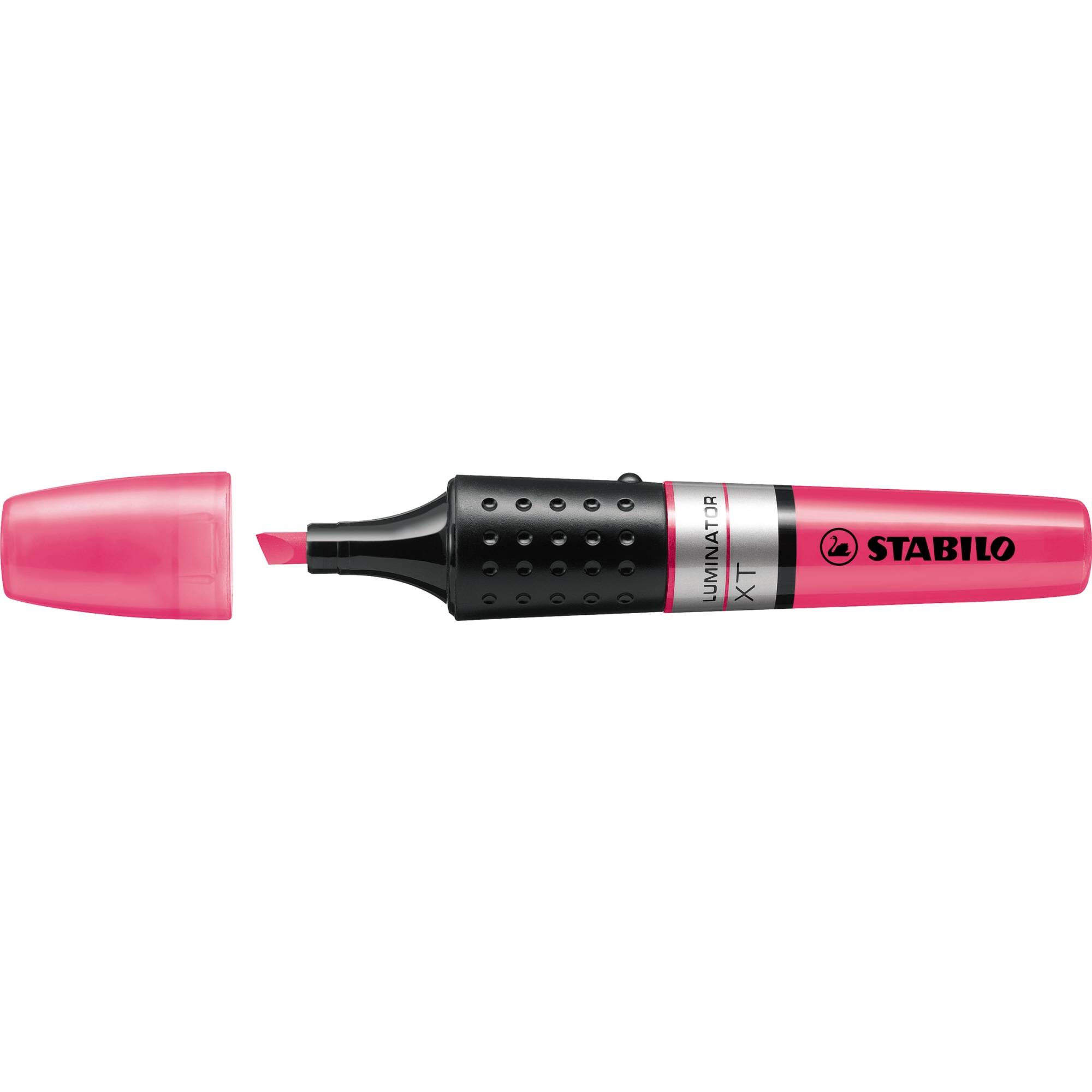 Textmarker Luminator 2+5mm Keilspitze pink-1