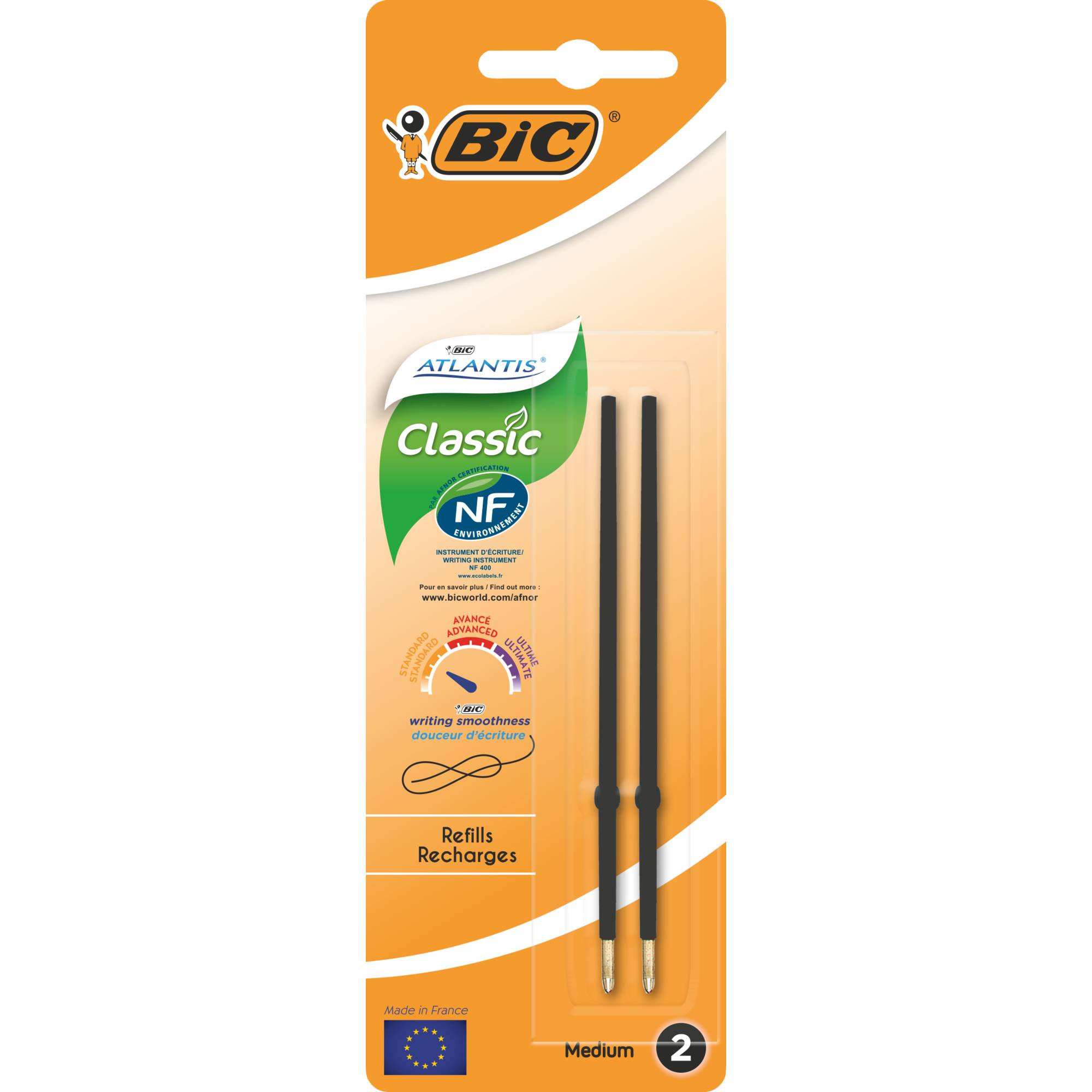Kugelschreibermine Easy Glide IS1197 0,4mm sw 2St-3