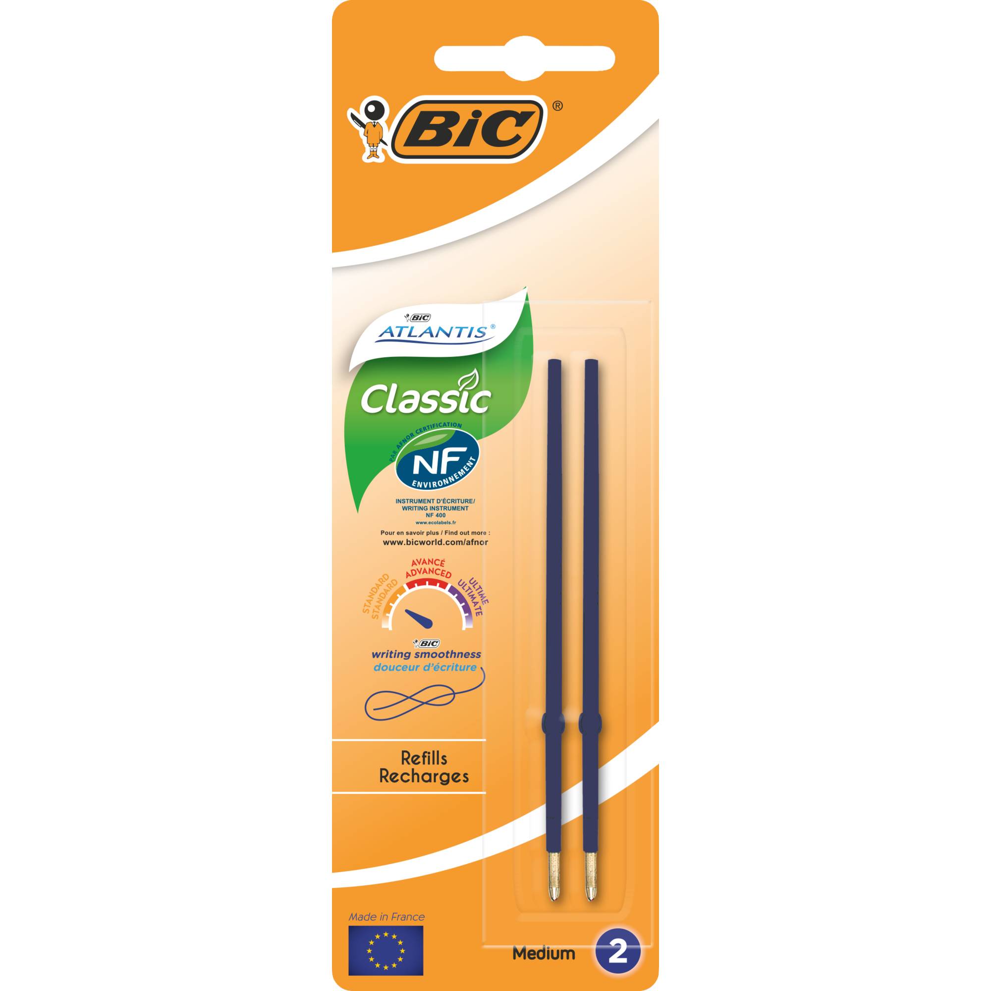 Kugelschreibermine Easy Glide IS1197 0,4mm bl 2St-3