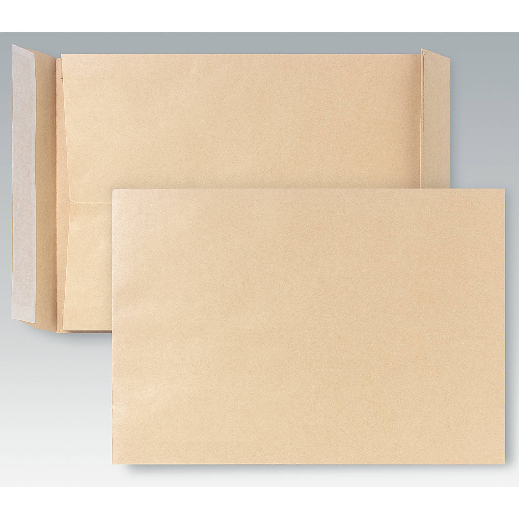 Faltentasche C4 oF hk 120g braun 10 St./Pack.-2