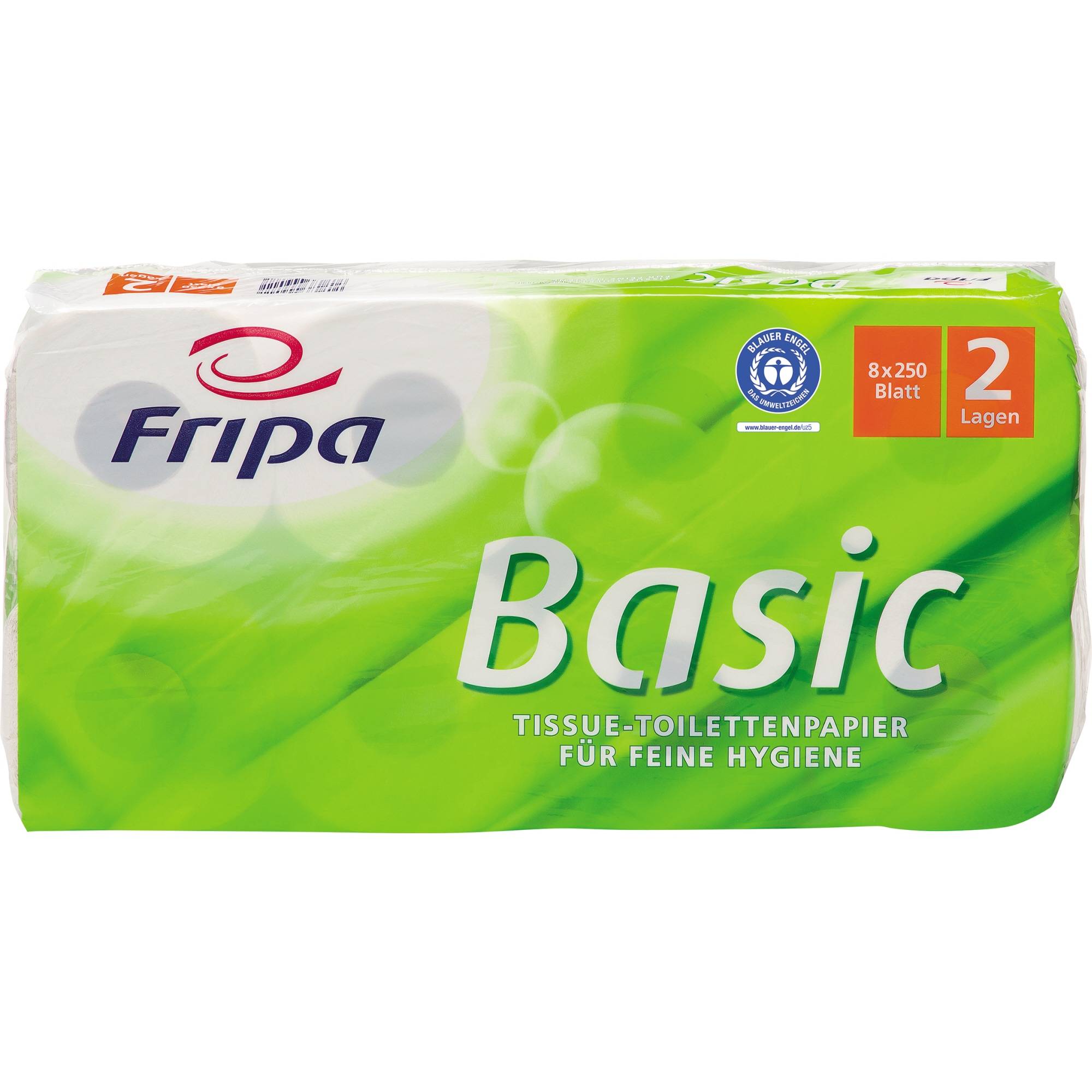 Toilettenpapier Basic 2lg 250Bl 8St-1