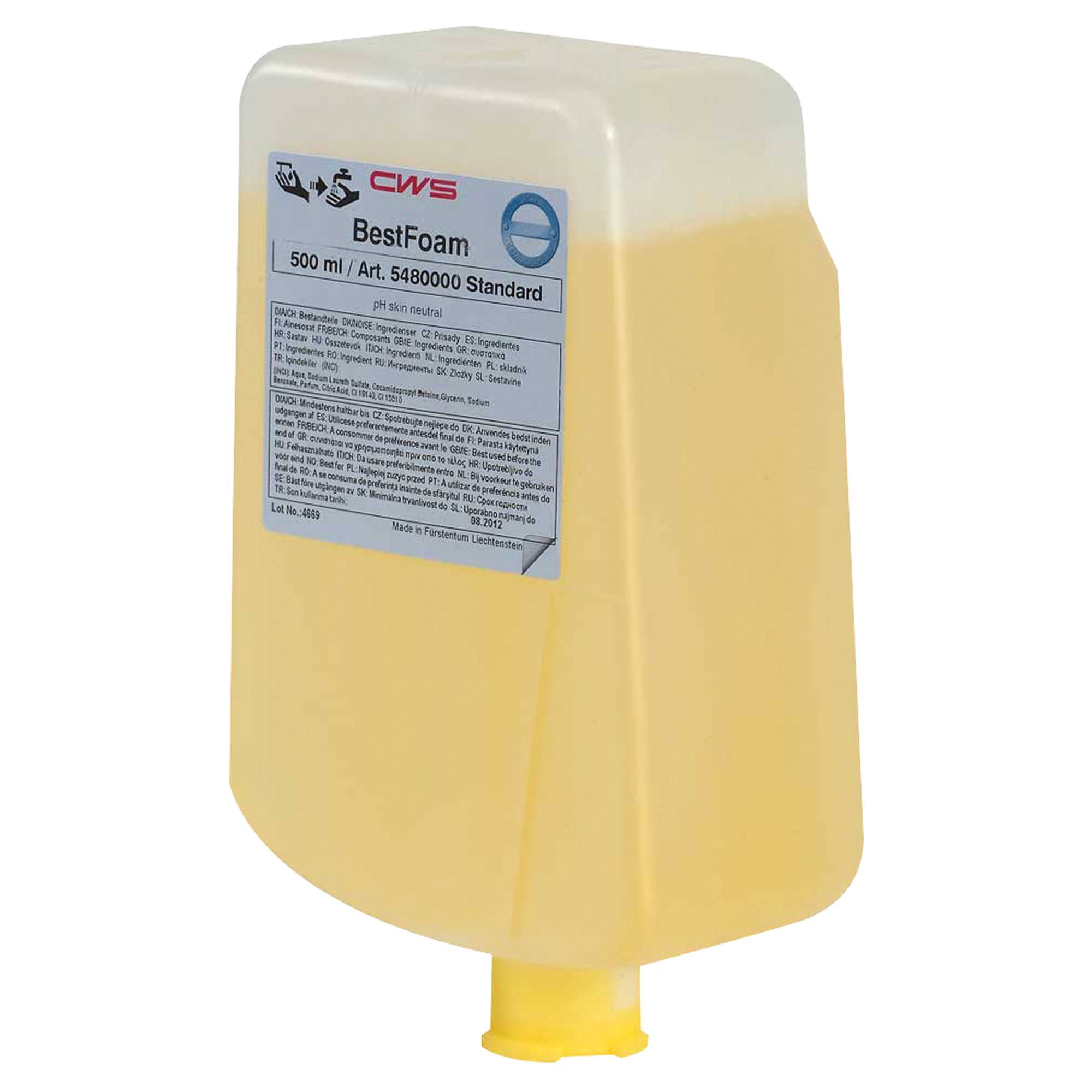CWS Seifenkonzentrat Best Foam Slim Standard 548000 Zitrus 500ml - Artikel: 494000700-0