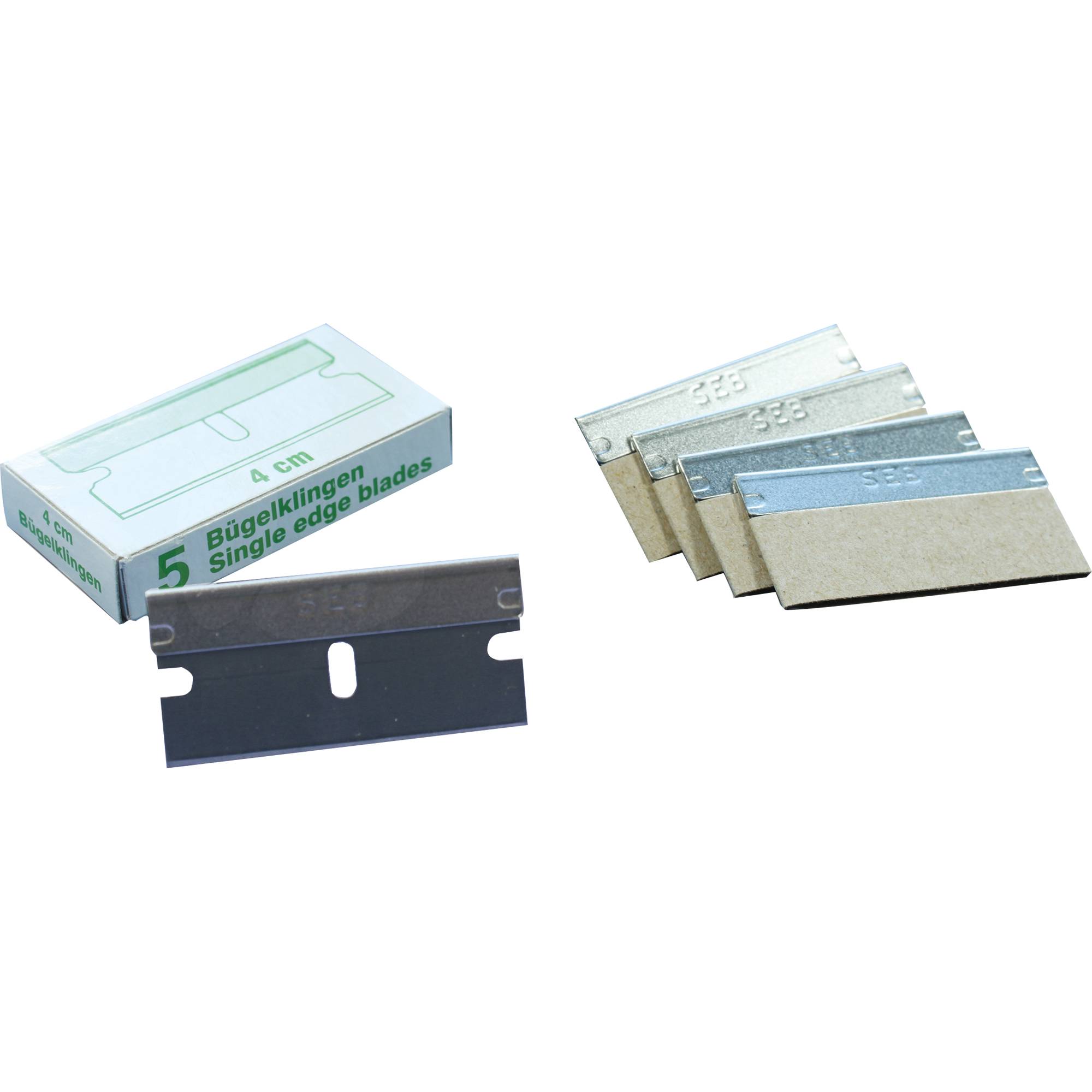Ersatzklinge für Glasschaber 4cm 5 St./Pack.-1