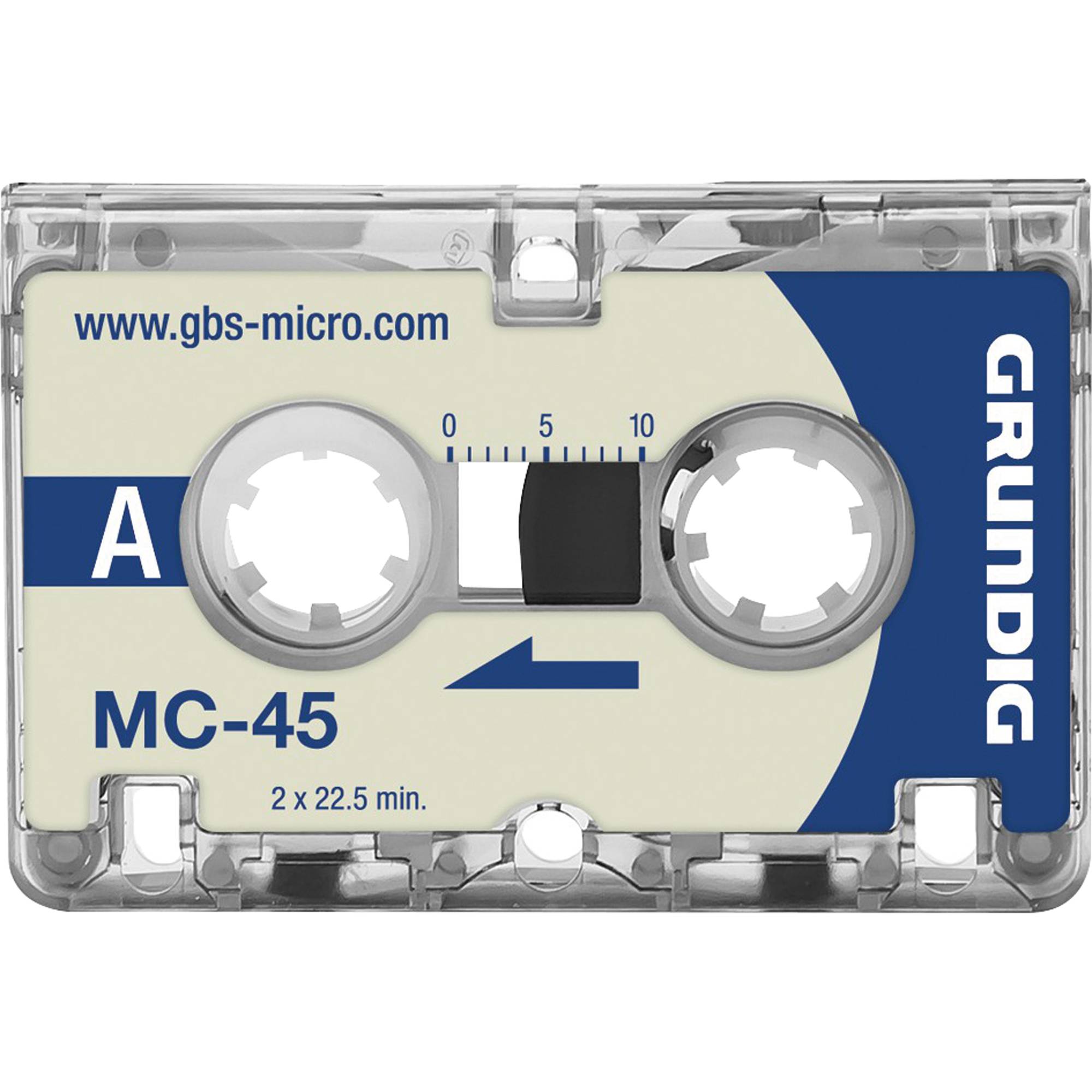 Grundig Diktierkassette MC45 GGM4500 Micro 3 St./Pack. - Artikel: 721300600-0