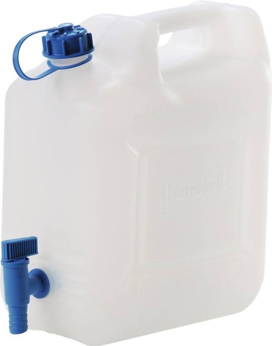 Wasserkanister 12l HD-PE H332xB334xT160mm HÜNERSDORFF-0