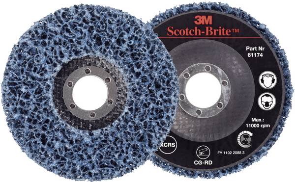 3M FN510079422 Grobreinigungsscheibe Scotch-Brite™ CG-RD Ø 115 mm extra grob 10 St.