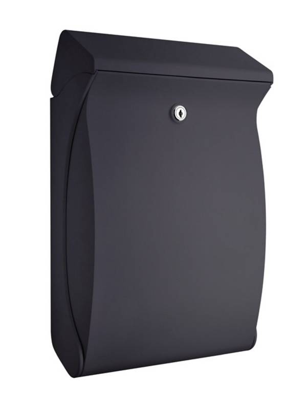 Briefkasten Swing 4906 Ant H.419mm B.271mm T.129mm anth.Ku.DIN C4 BURG-WÄCHTER